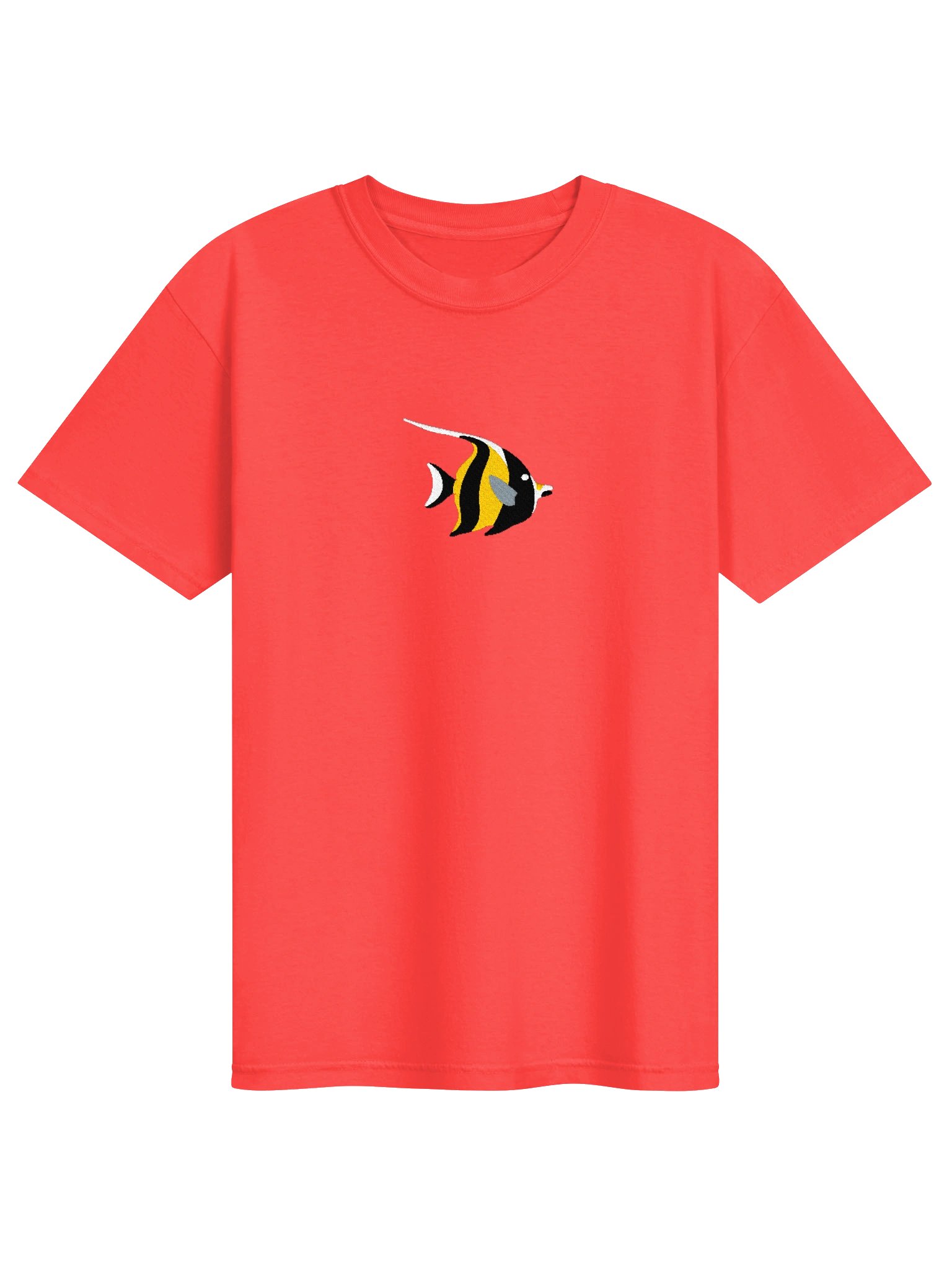 Moorish Idol Premium T-Shirt (Embroidered) for Reef and Marine Aquarium Lovers product image (5)