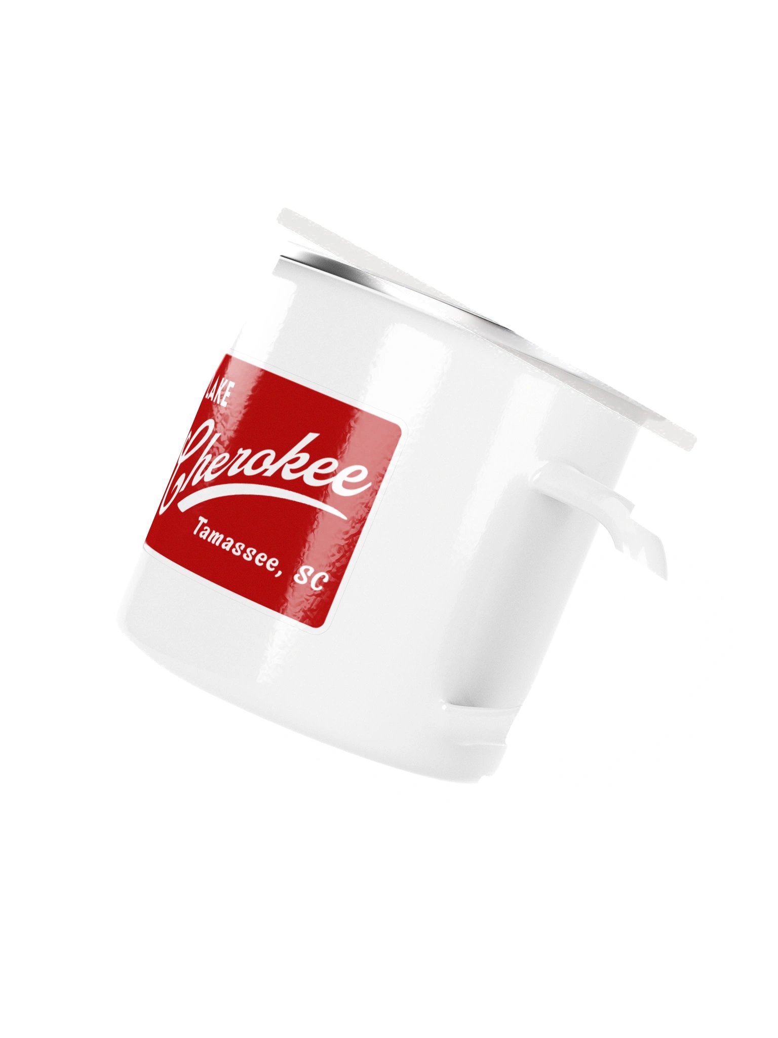 Lake Cherokee Enamel Mug product image (3)