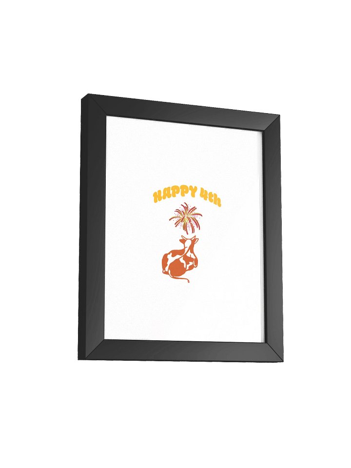 Happy 4th - Framed Poster product image (2)