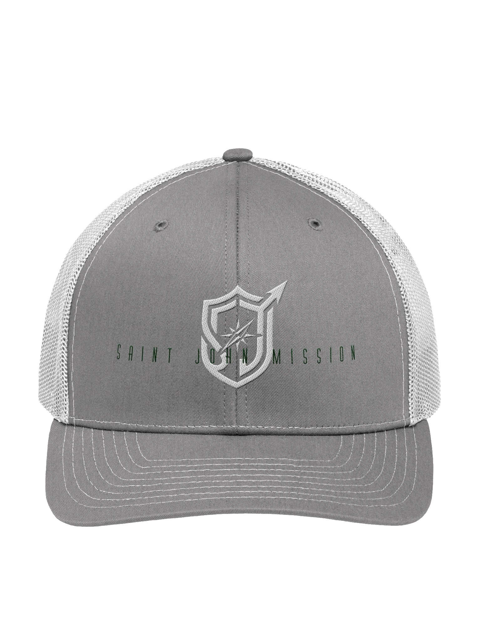 Dual Logo Hat — Ivory Mark product image (1)