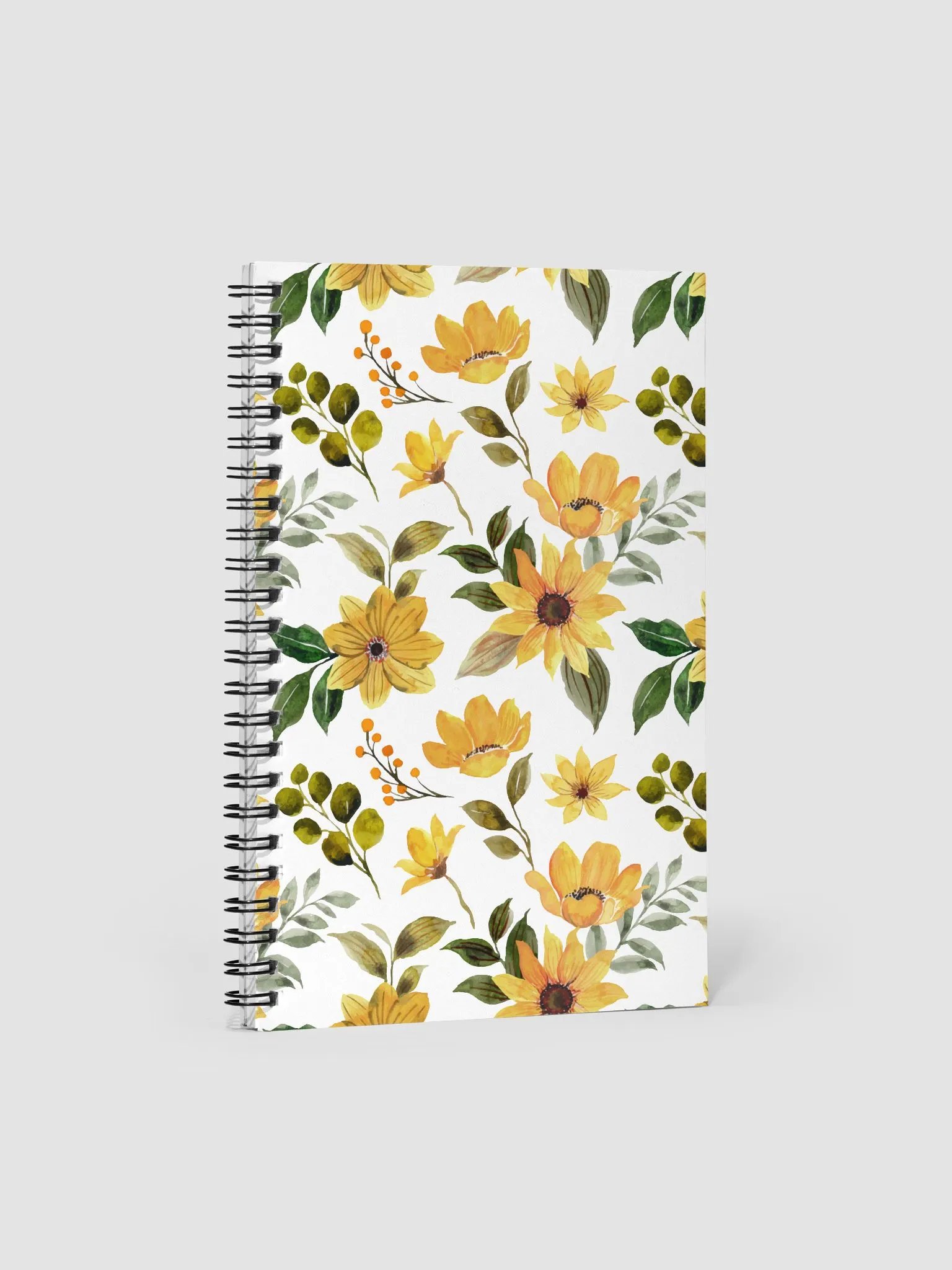 Sunflower Serenade Spiral Notebook product image (1)