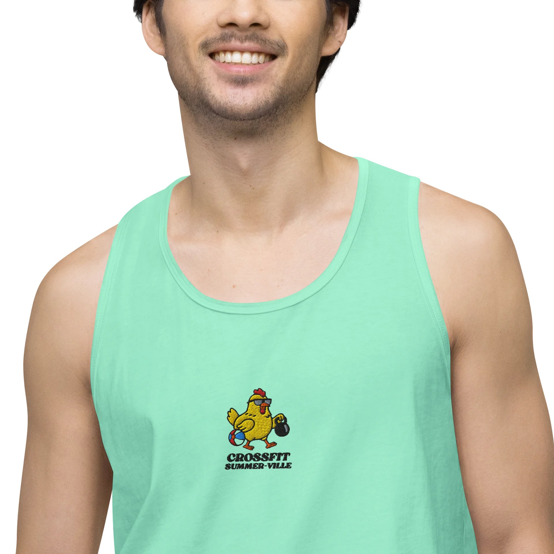 Summer-Ville Tank Top - Embroidered product image (3)