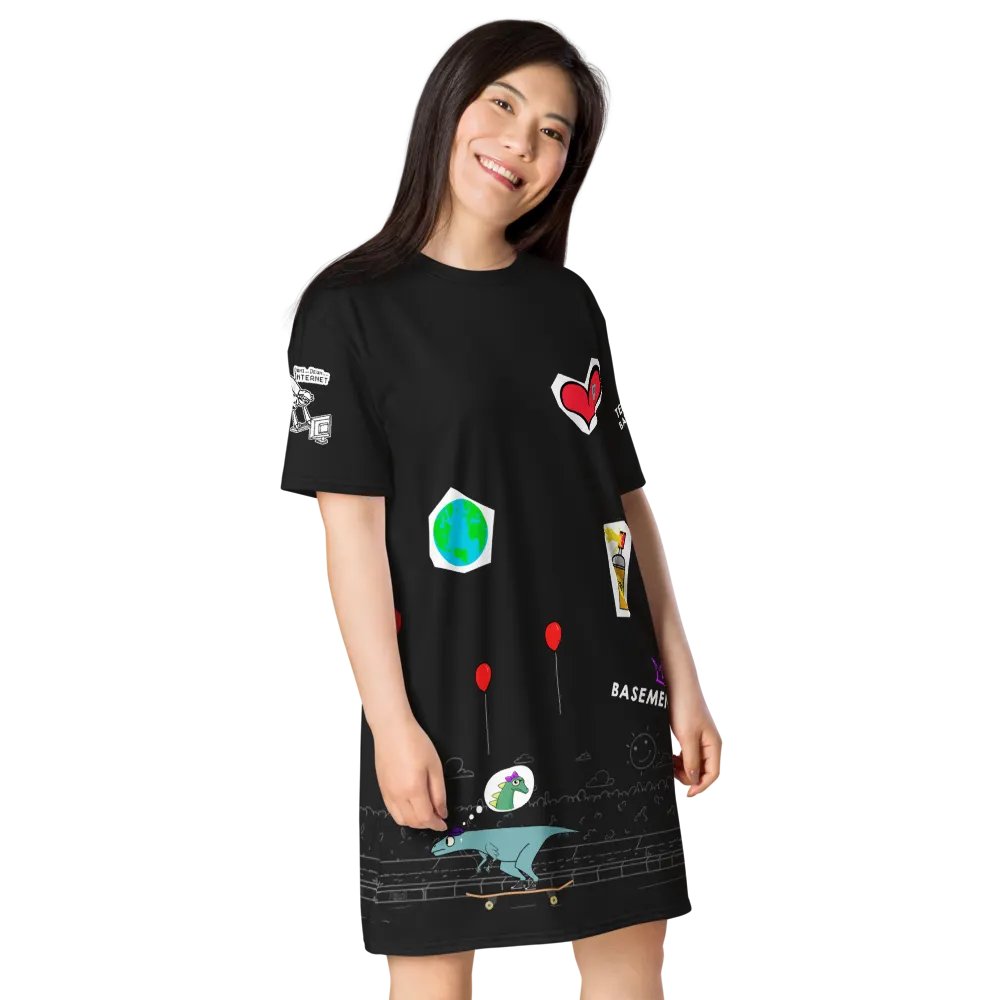 Teenage Dino Basement Angst Dress product image (6)