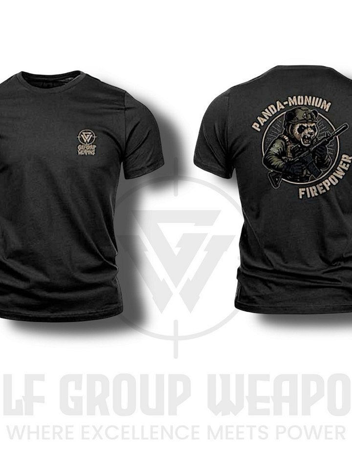 Gulf Group Weapons x Nine Line Apparel “Panda-Monium” T-Shirt (Sizes M, L, XL, XXL) product image (1)