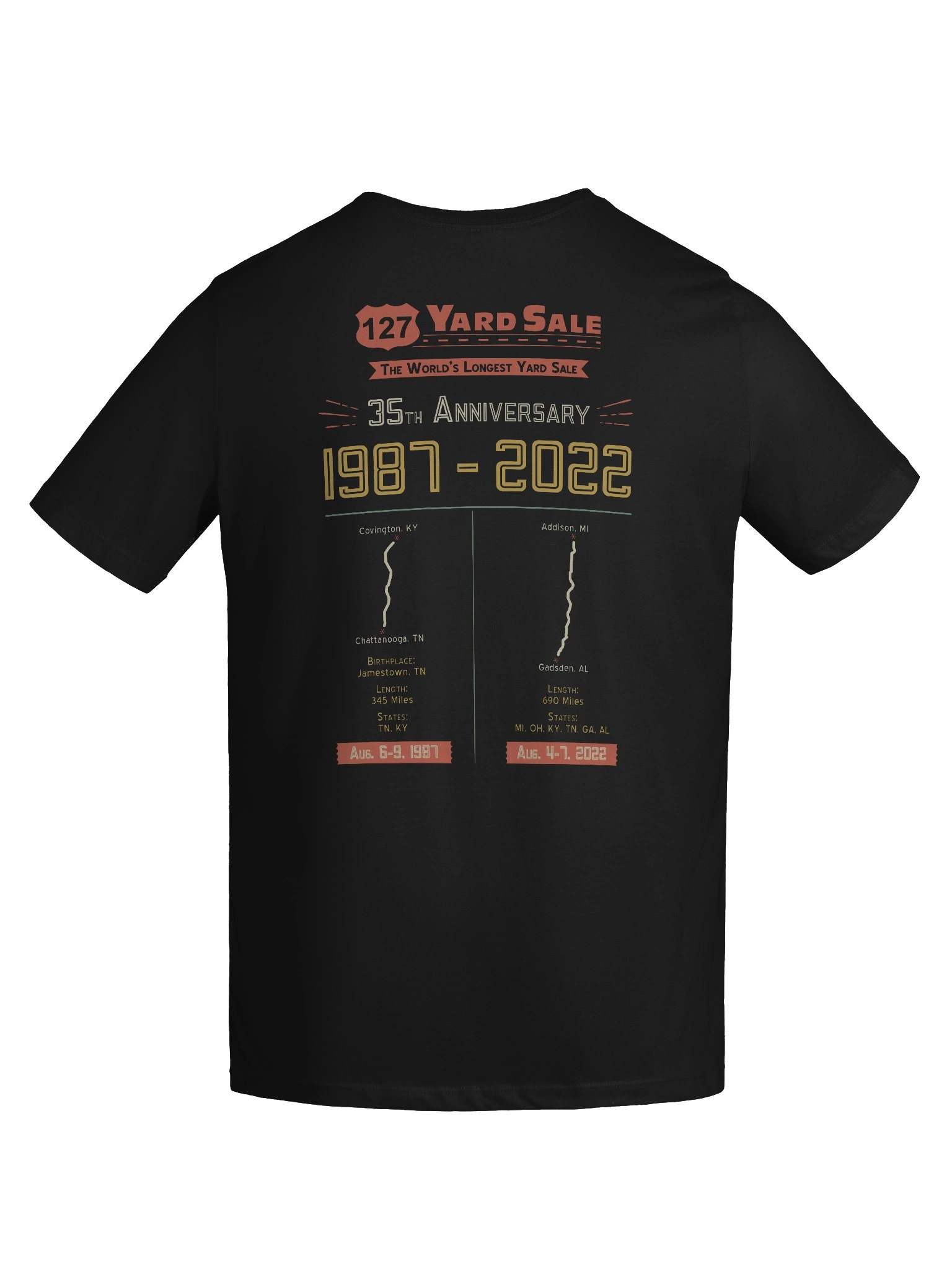 127 Yard Sale (2022) - Bella+Canvas Women's Supersoft Relaxed-fit T-Shirt product image (43)