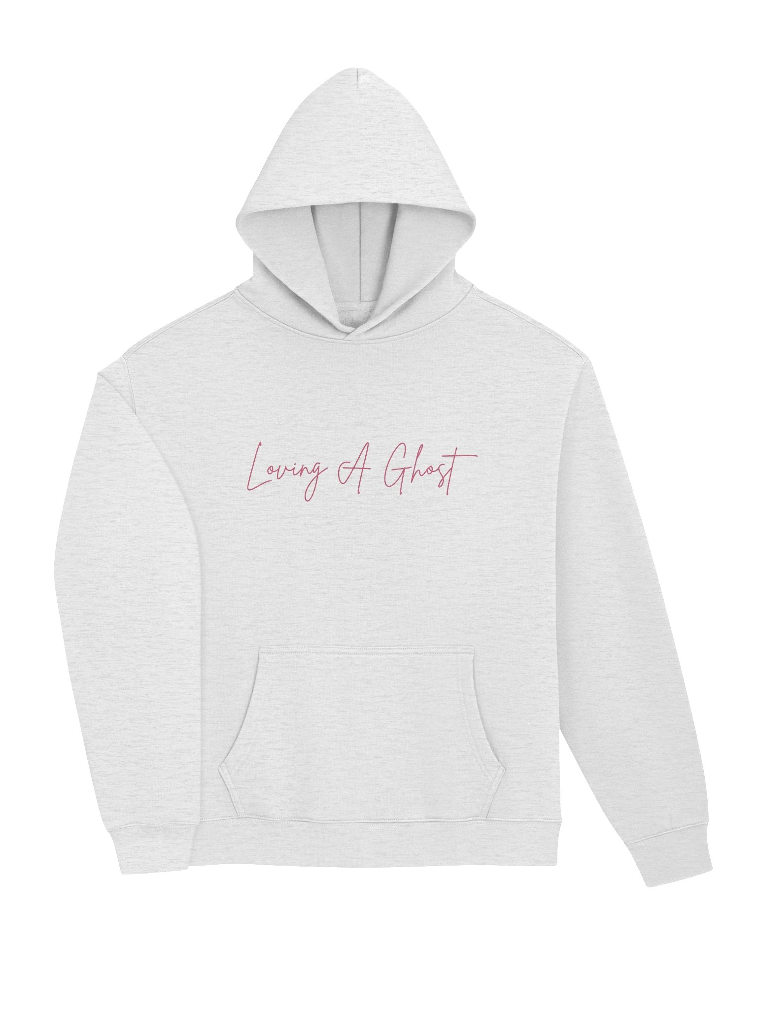 Loving A Ghost Premium Oversized Hoodie White product image (3)