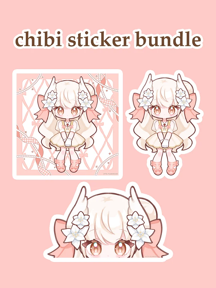 Chibi sticker bundle product image (1)