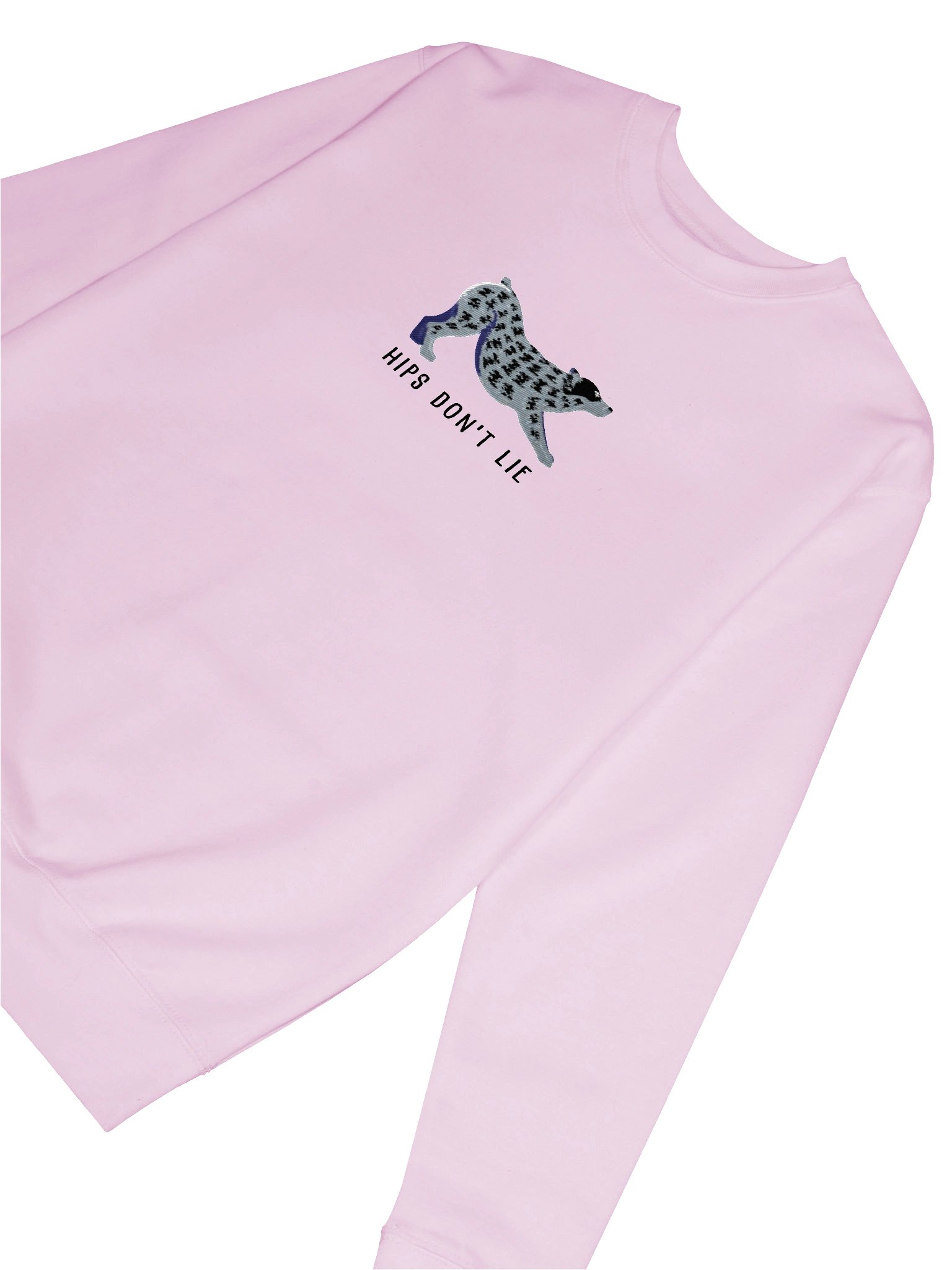 Hips Don't Lie Sweatshirt (Embroidered) of an Australian Cattle Dog(Blue Heeler 2) product image (62)