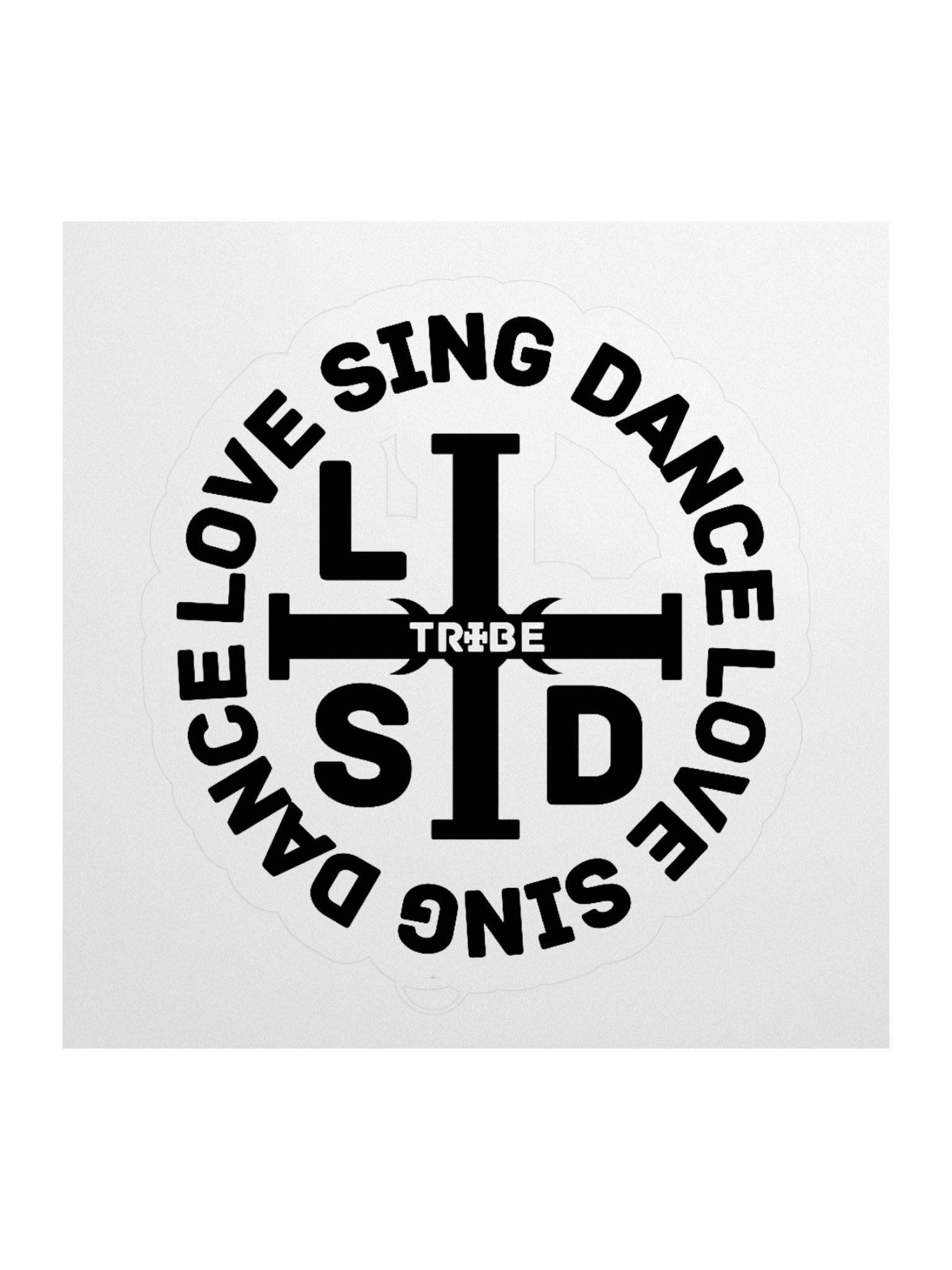 LSD "Love Sing Dance" Sticker product image (1)