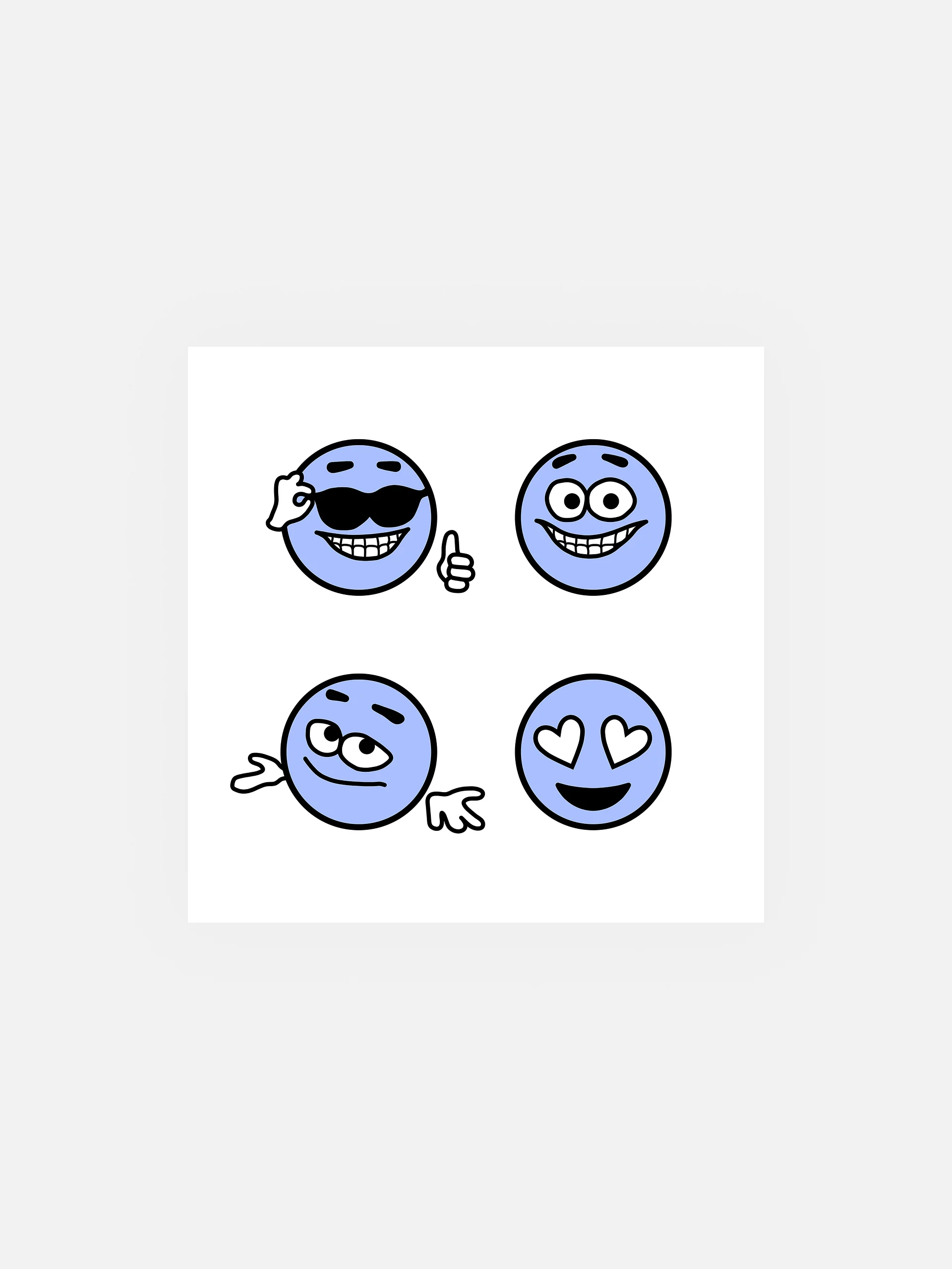 EMOJI STICKERS - HAPPY product image (1)