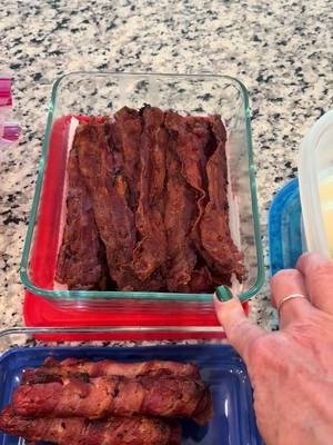 Prepping my food for the week sets me up for success! #missionhope #health #foodprep #protein #carnivore 