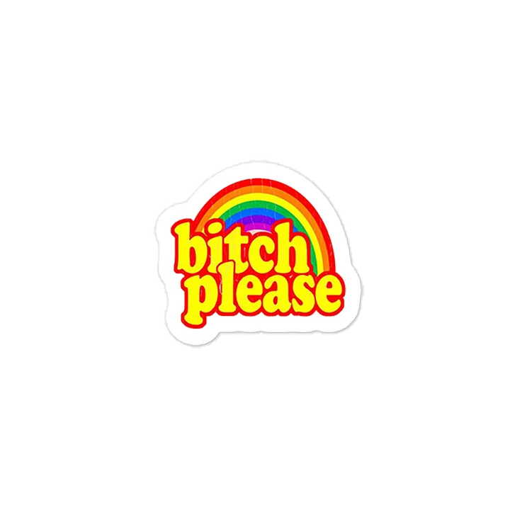 B*** Please Kiss Cut Sticker product image (1)