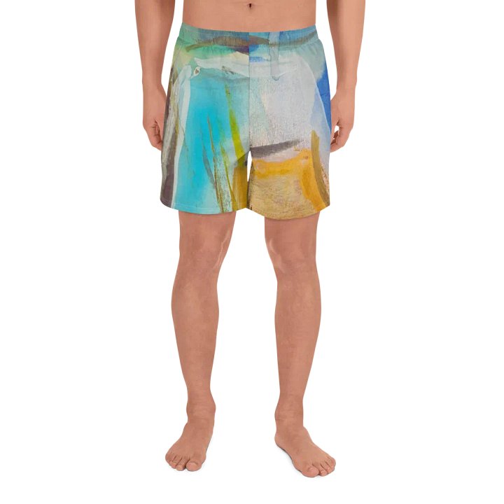 original artwork printed on sports shorts, eyecatcher product image (2)