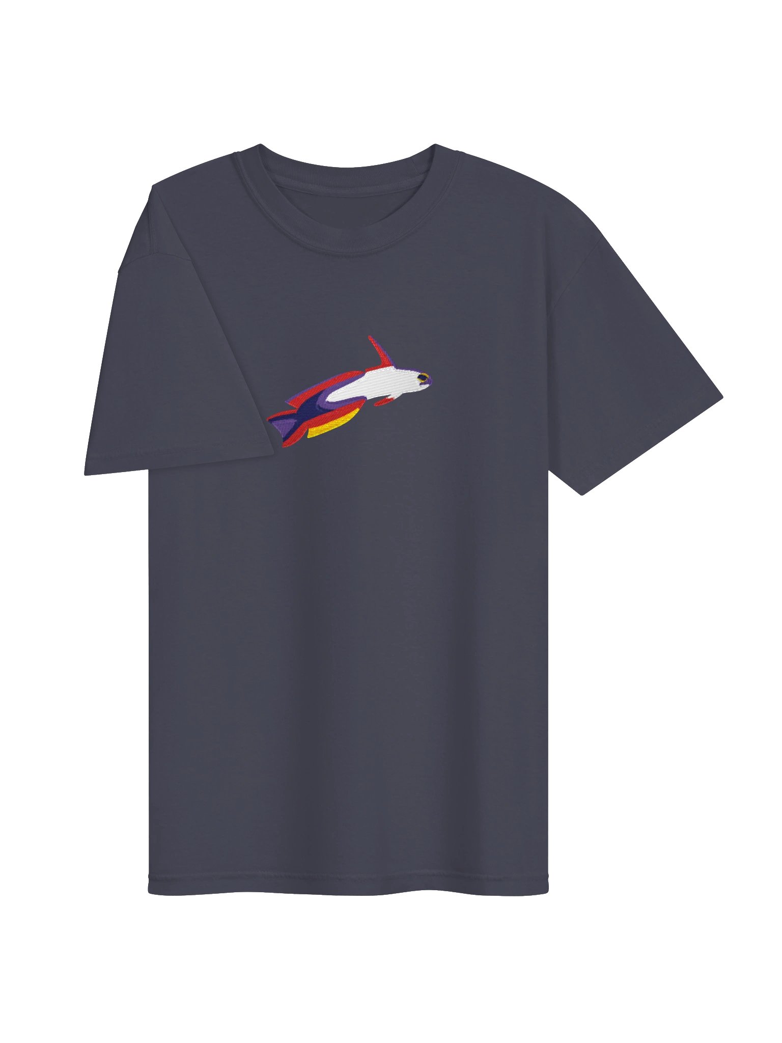 Purple Firefish Goby Embroidered Shirt | Reef Aquarium Fish Embroidery Tee | Saltwater Marine Fish Apparel product image (27)