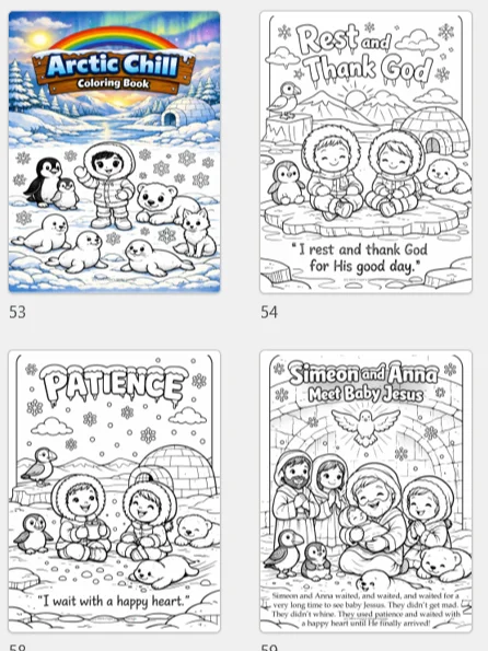 Wild Wonders Companion Coloring Book: 16 Themed Pages Per Week product image (3)