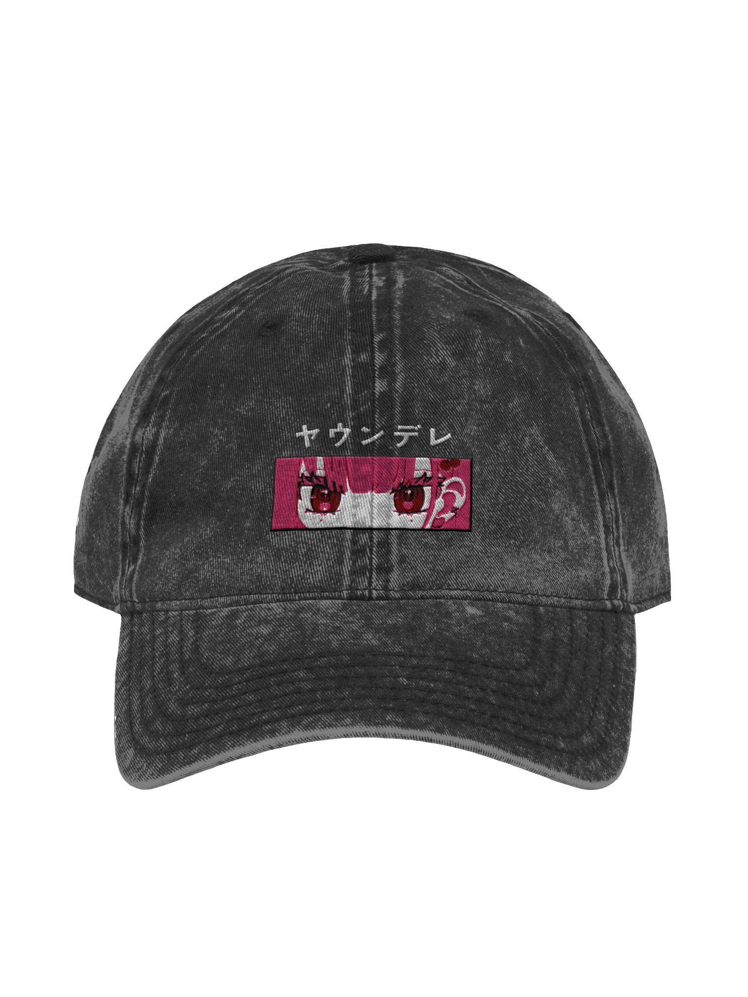 Yawndere Embroidered Vintage Wash Hat product image (1)