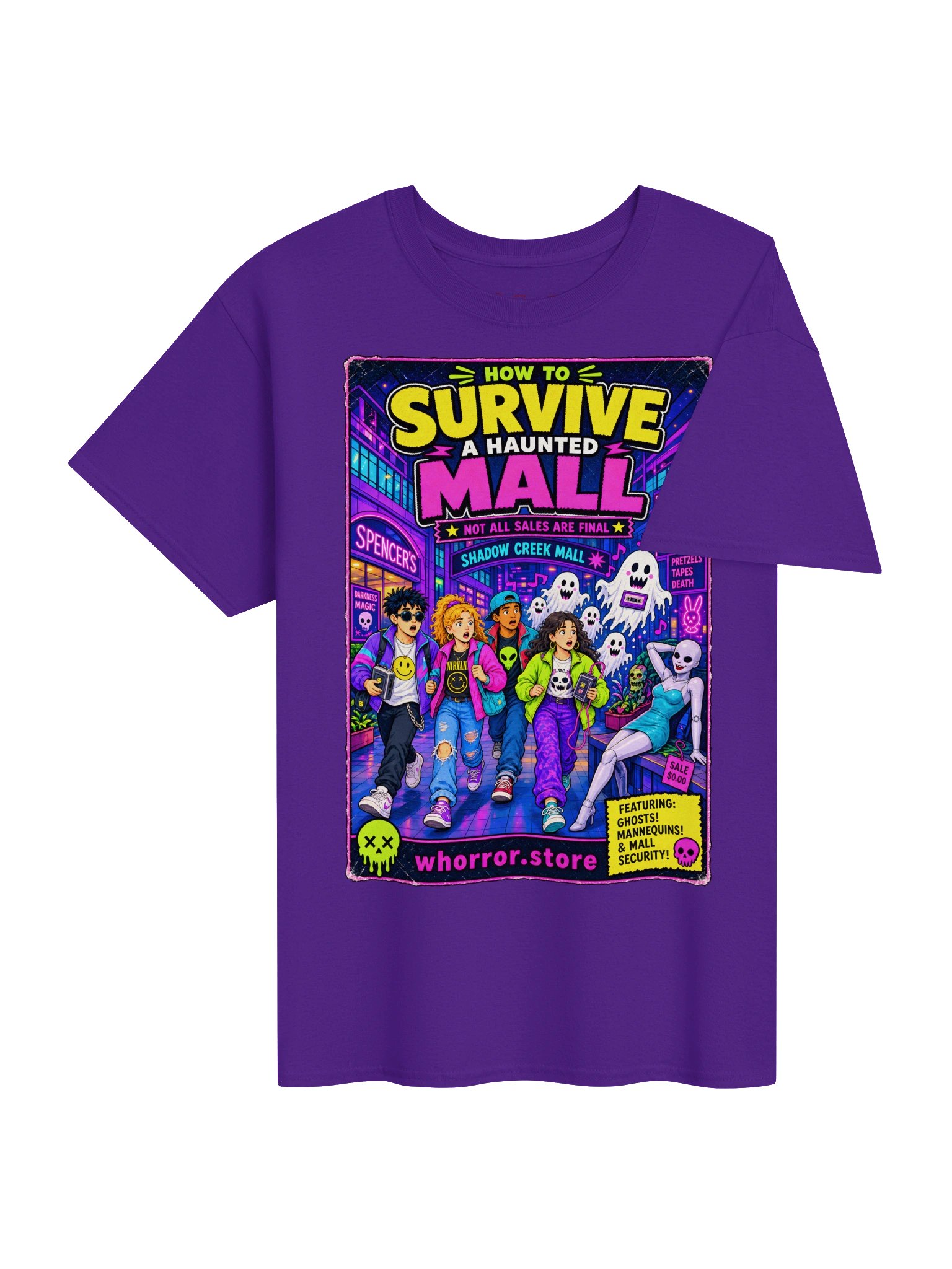 Survive A Haunted Mall Tee product image (14)