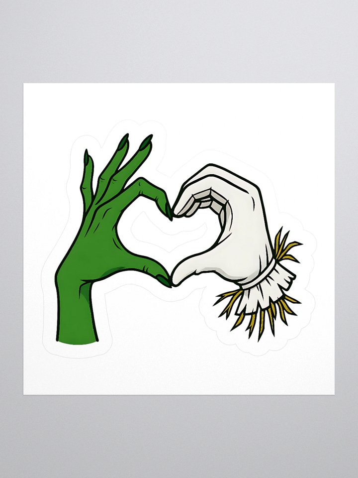 Fiyeraba Kiss-Cut Sticker – Wicked Ship Design – Elphaba & Fiyero Fan Art product image (2)