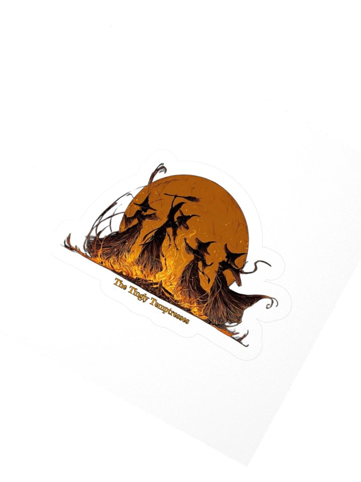 The Tingly Temptresses Witchy Kiss-Cut Sticker product image (2)