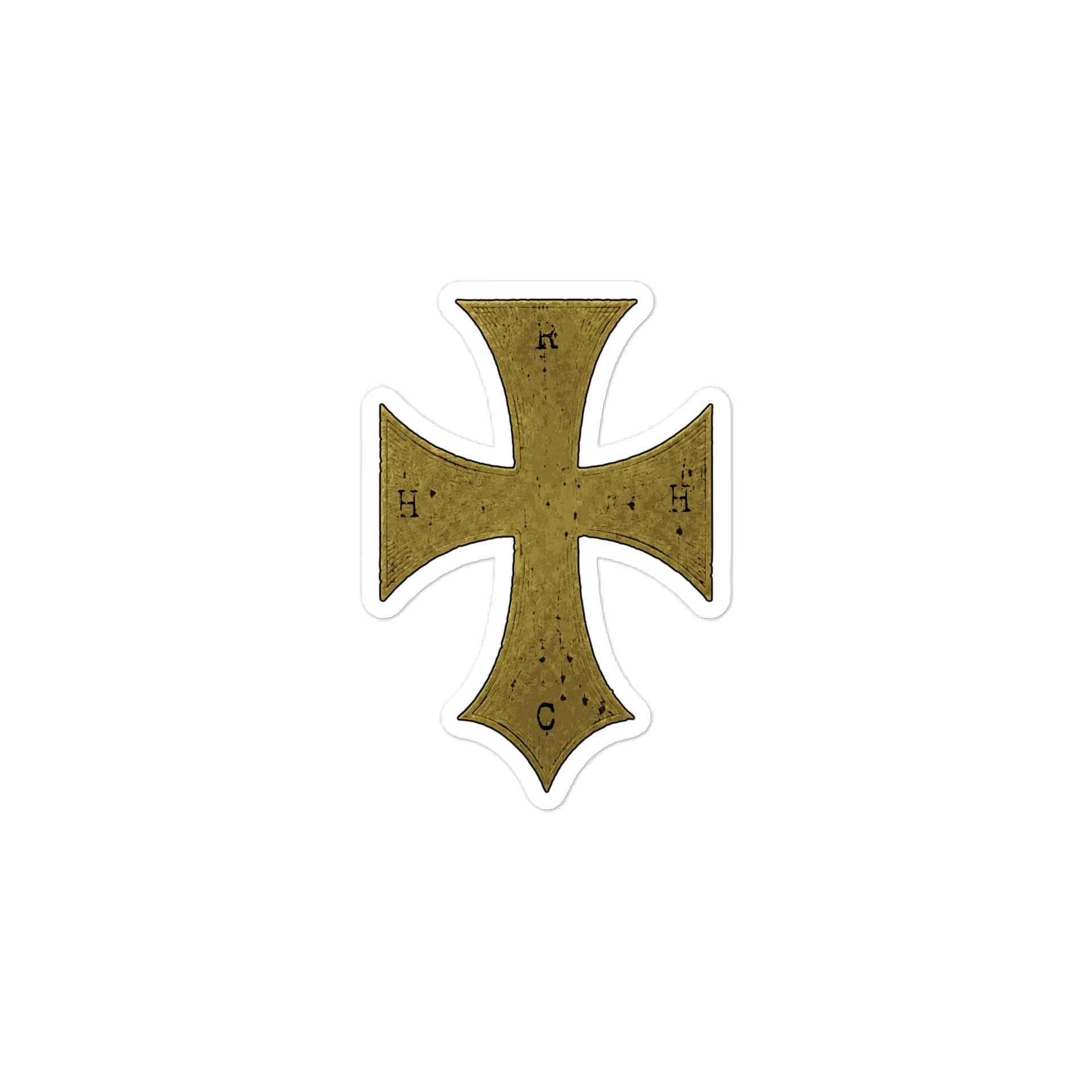 Righteous Hooligans Cross Emblem Sticker product image (1)