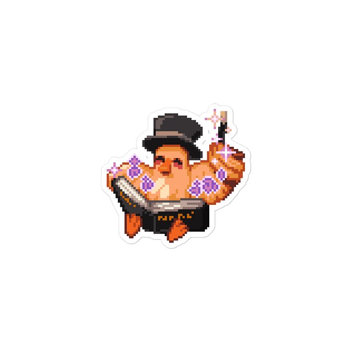 Alys the Magician Duck Sticker product image (2)