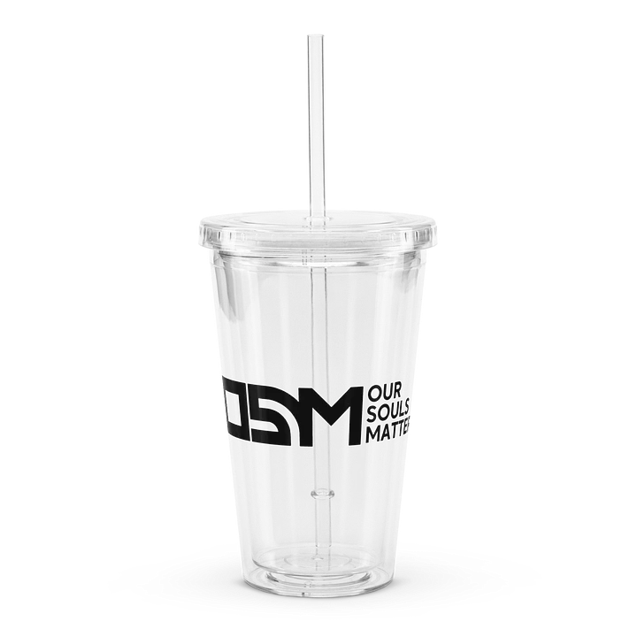 Double Wall Clear Plastic Tumbler (16 oz) product image (1)