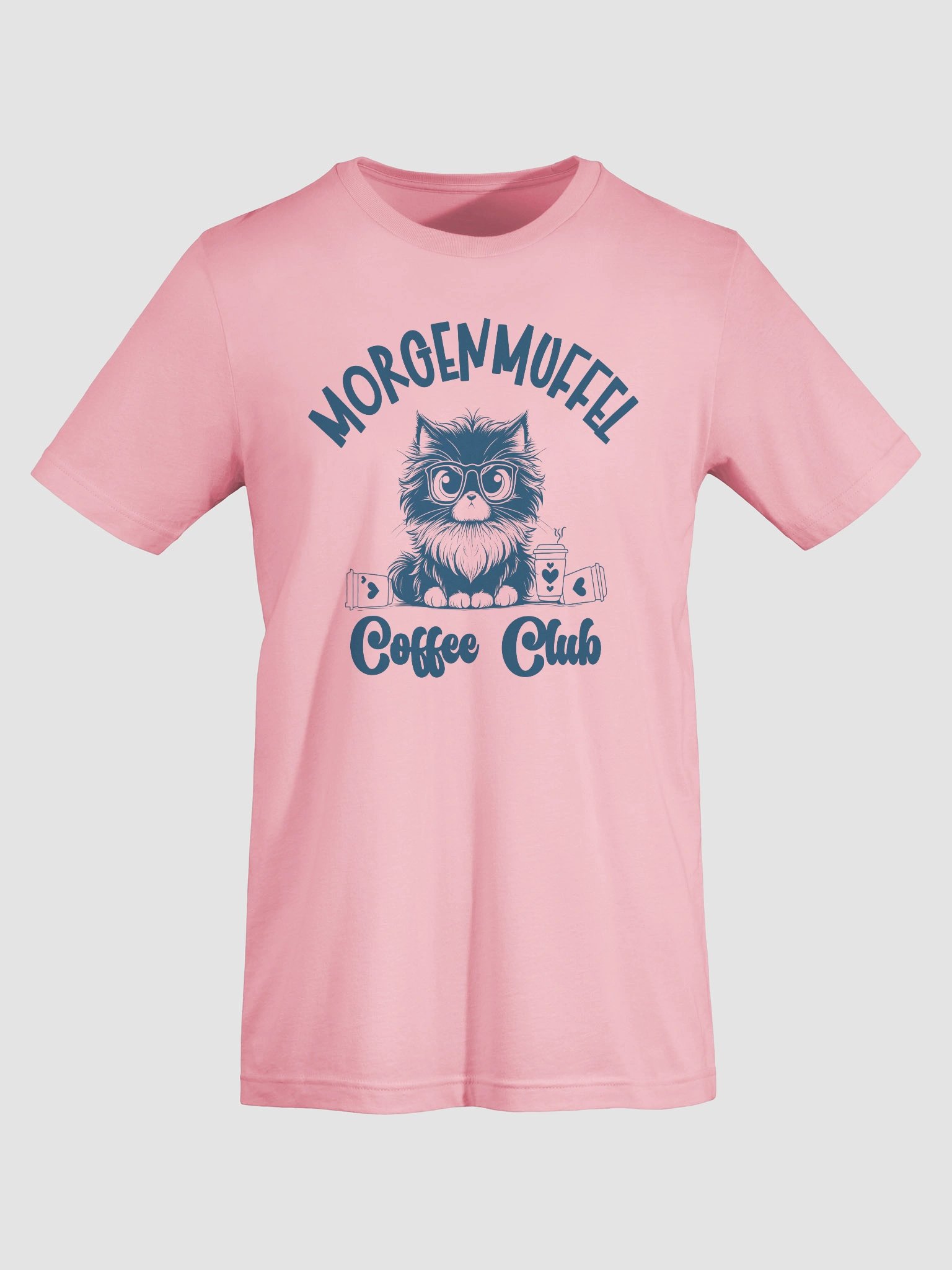 Morgenmuffel Cat Coffee Club T-Shirt product image (7)