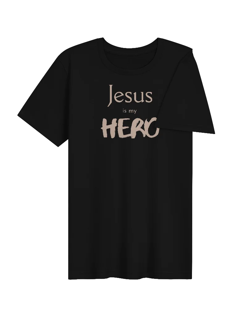Jesus Is My Hero Christian Tee product image (28)