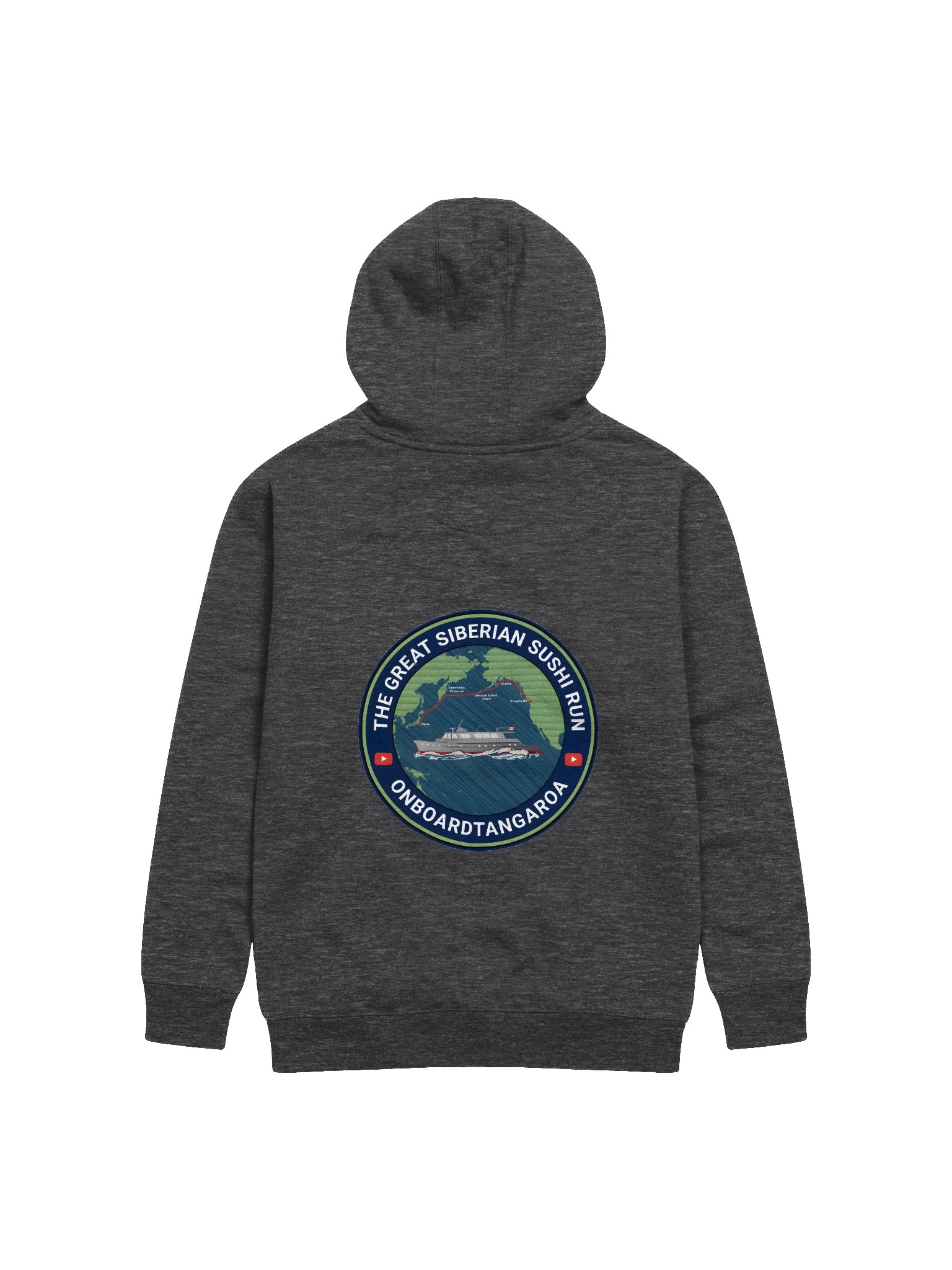 Hoodie – GSSR Route Map product image (10)