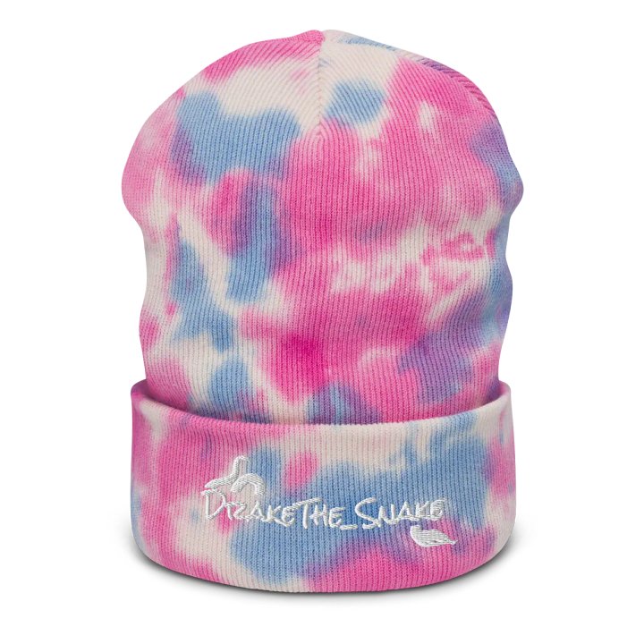 Snakey Tie Dye Beanie product image (1)