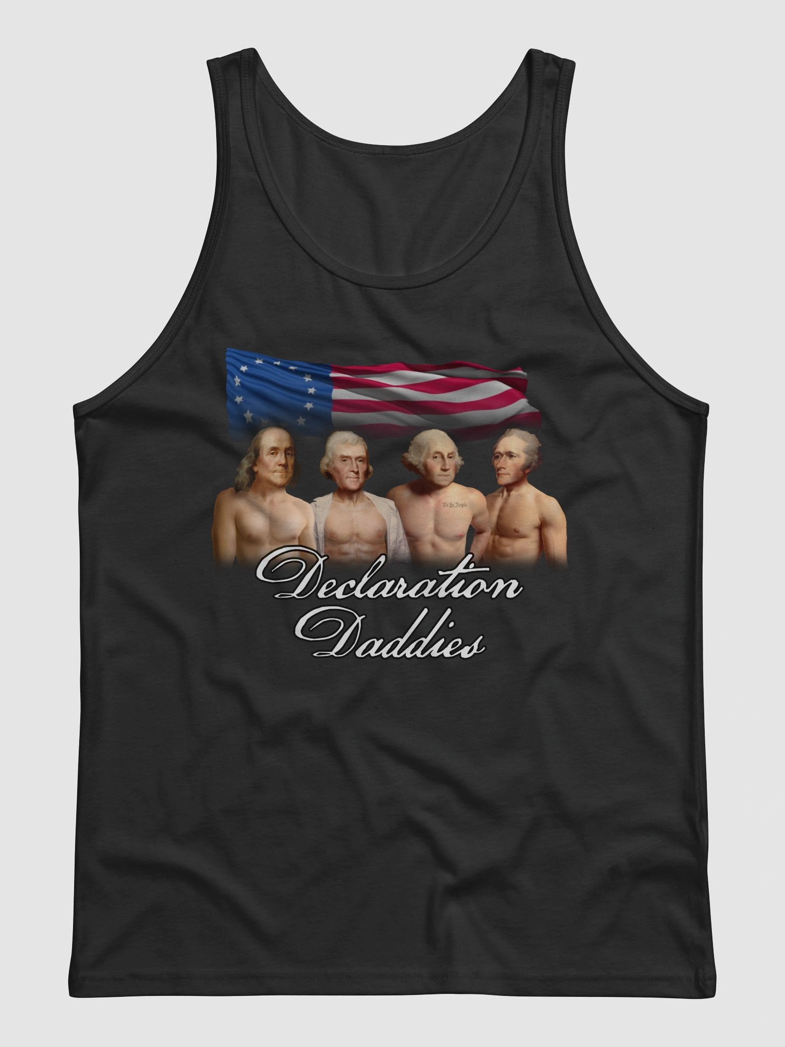 Declaration Daddies Tank Top - Funny 4th of July Founding Fathers America 250 product image (1)