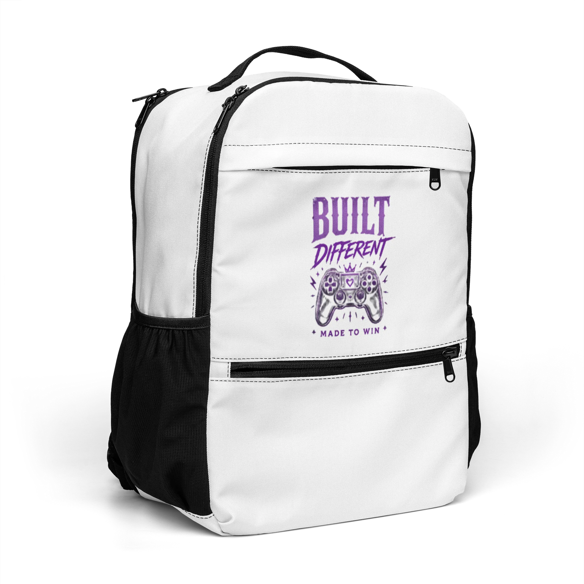 Built Different Gaming Controller All-Over Print Backpack product image (7)