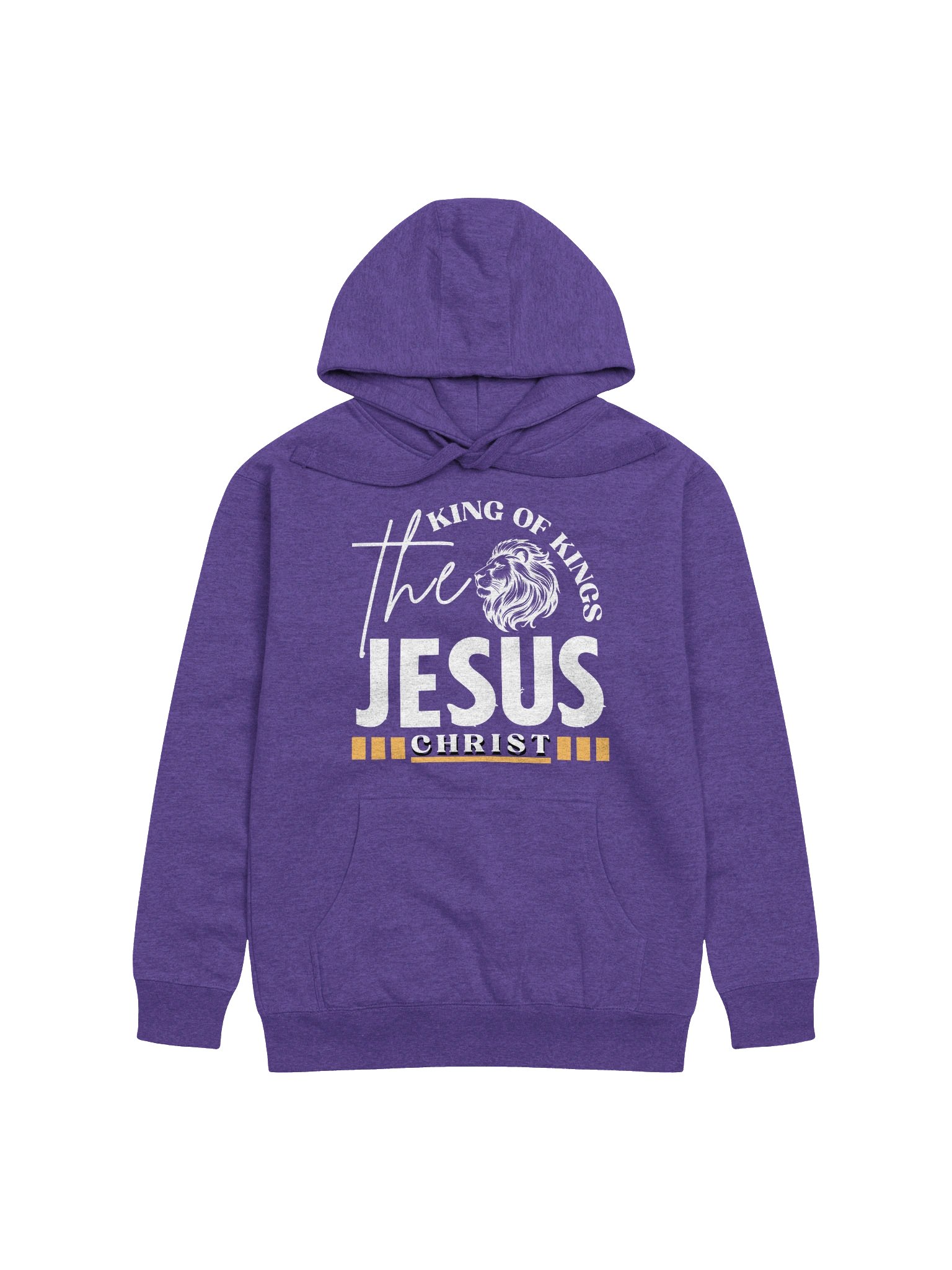 The King of Kings Jesus Christ Christian Heritage Hoodie | Faith Apparel for Believers product image (2)