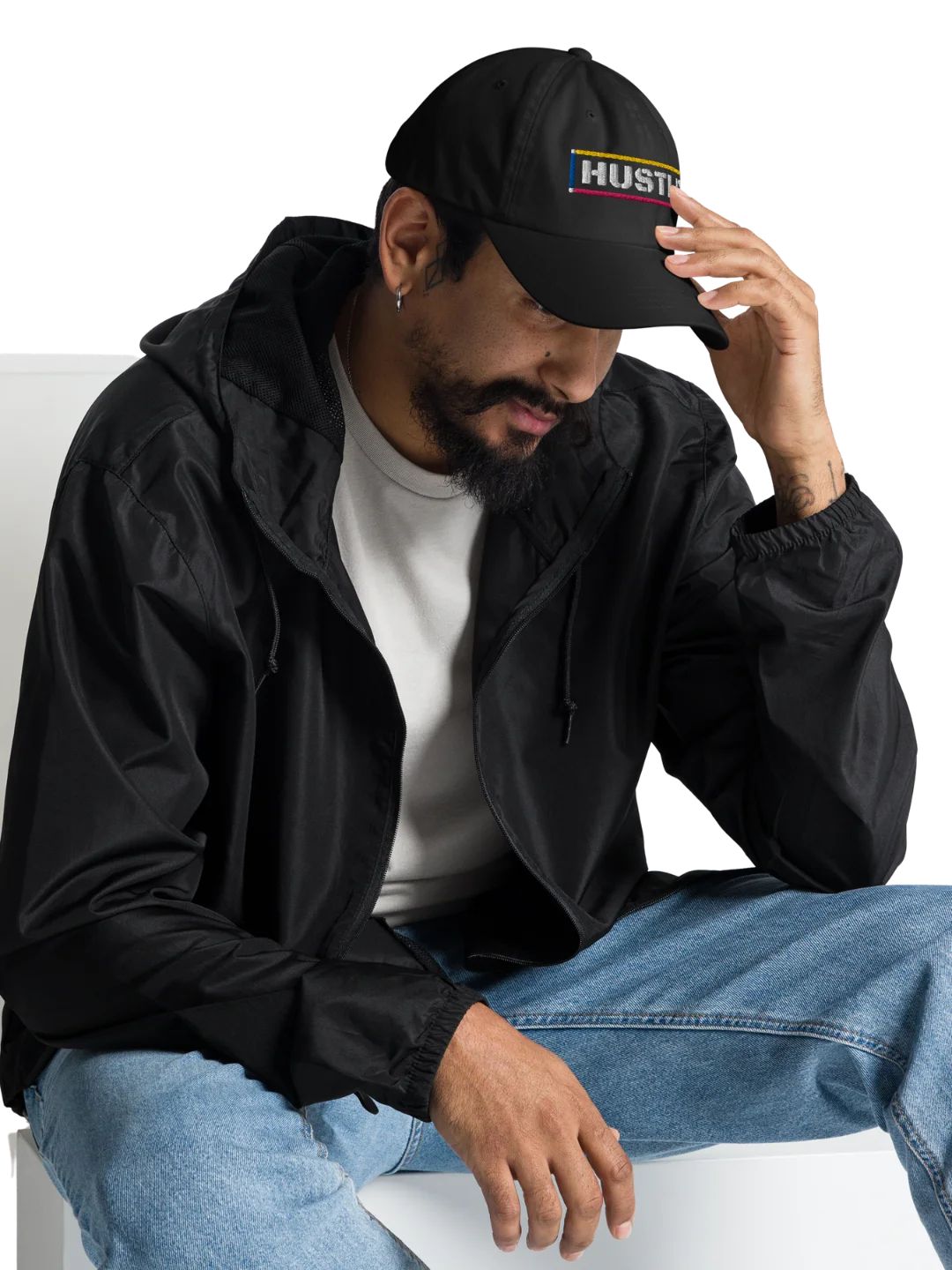 Hustle Multicolor Border Cap product image (12)