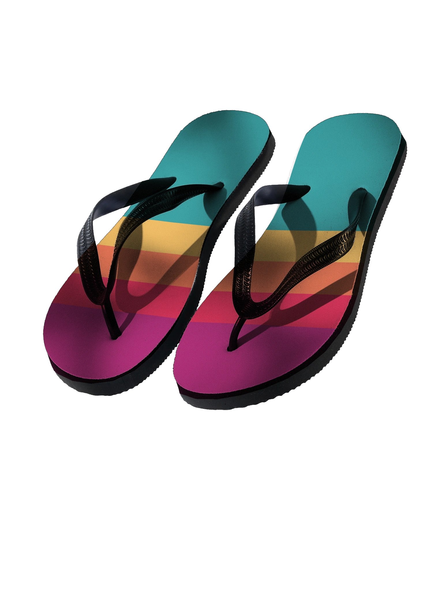 Rainbow Bliss Flip-Flops product image (1)