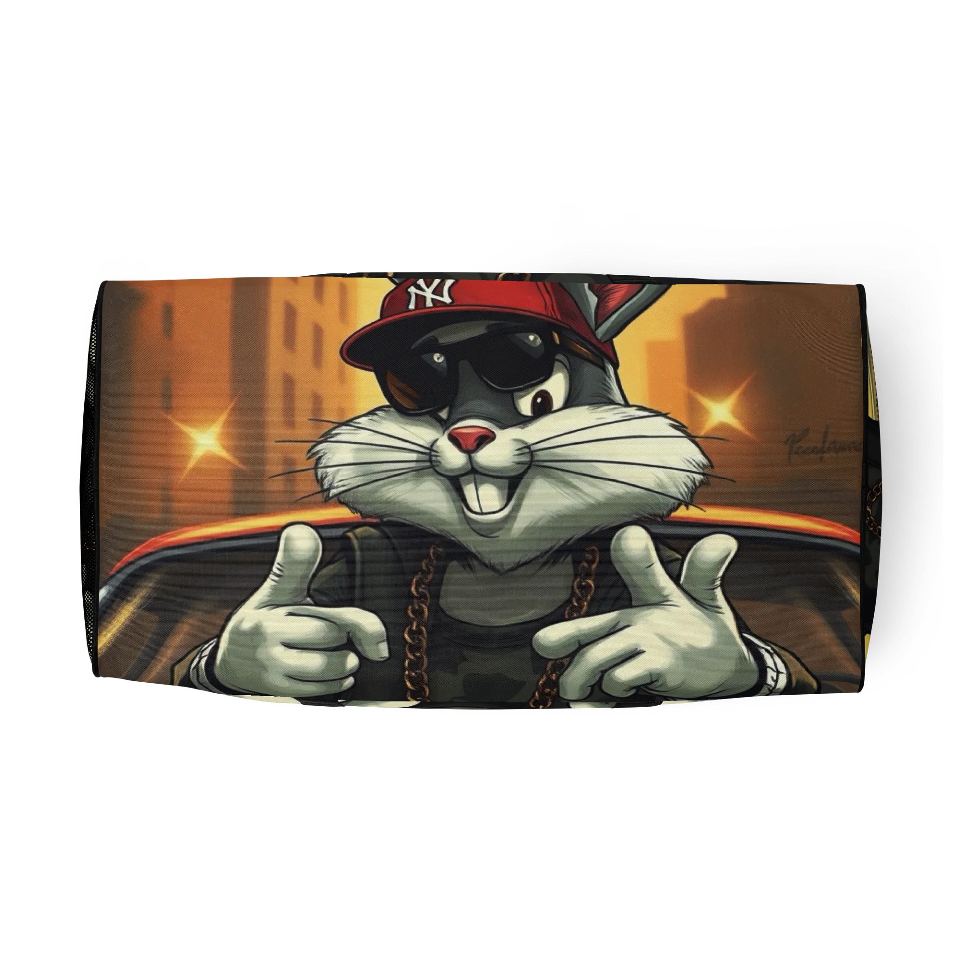 1goldchain duffle bag product image (5)