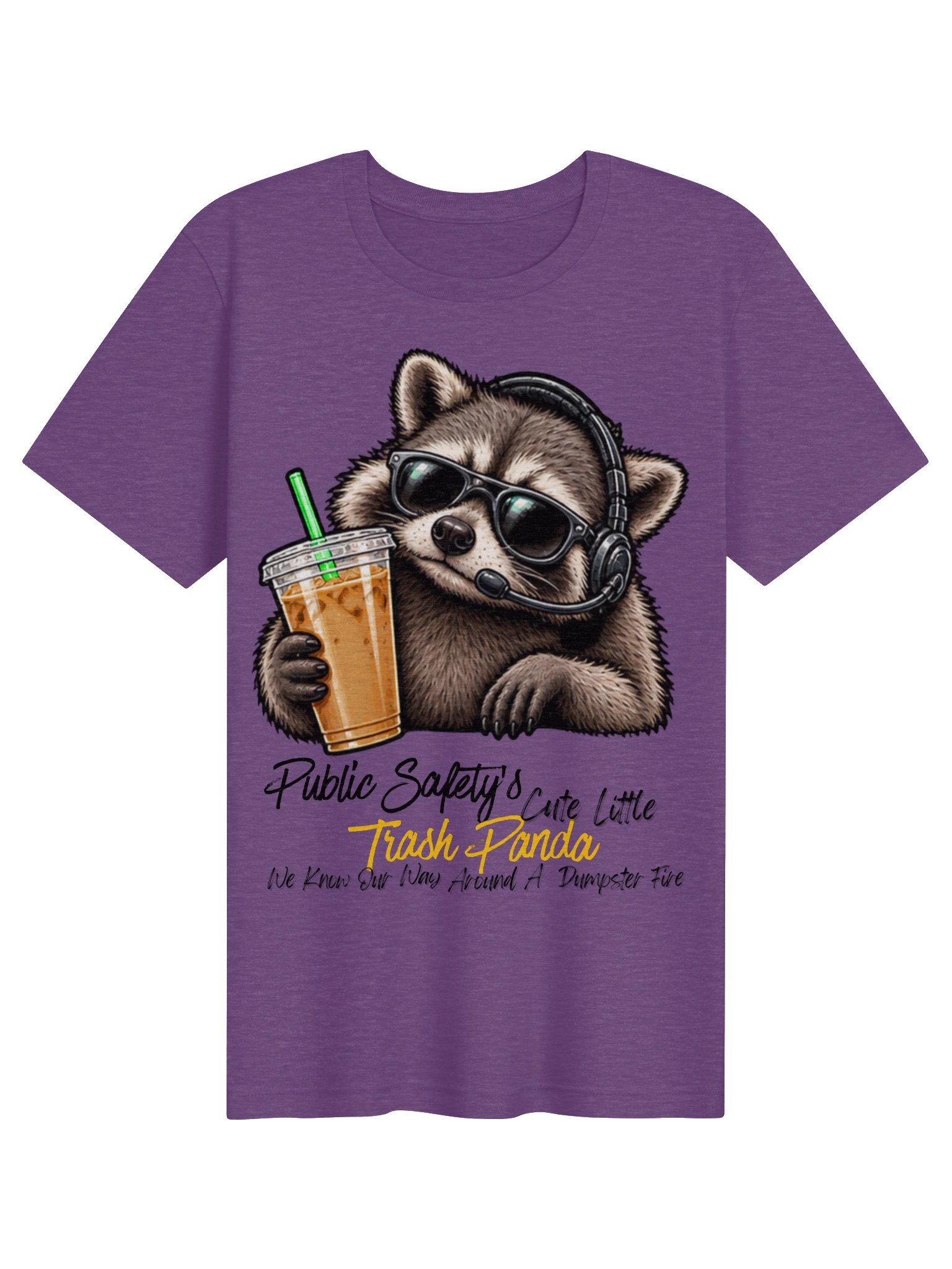 Caffeinated Trash Panda Tee product image (1)