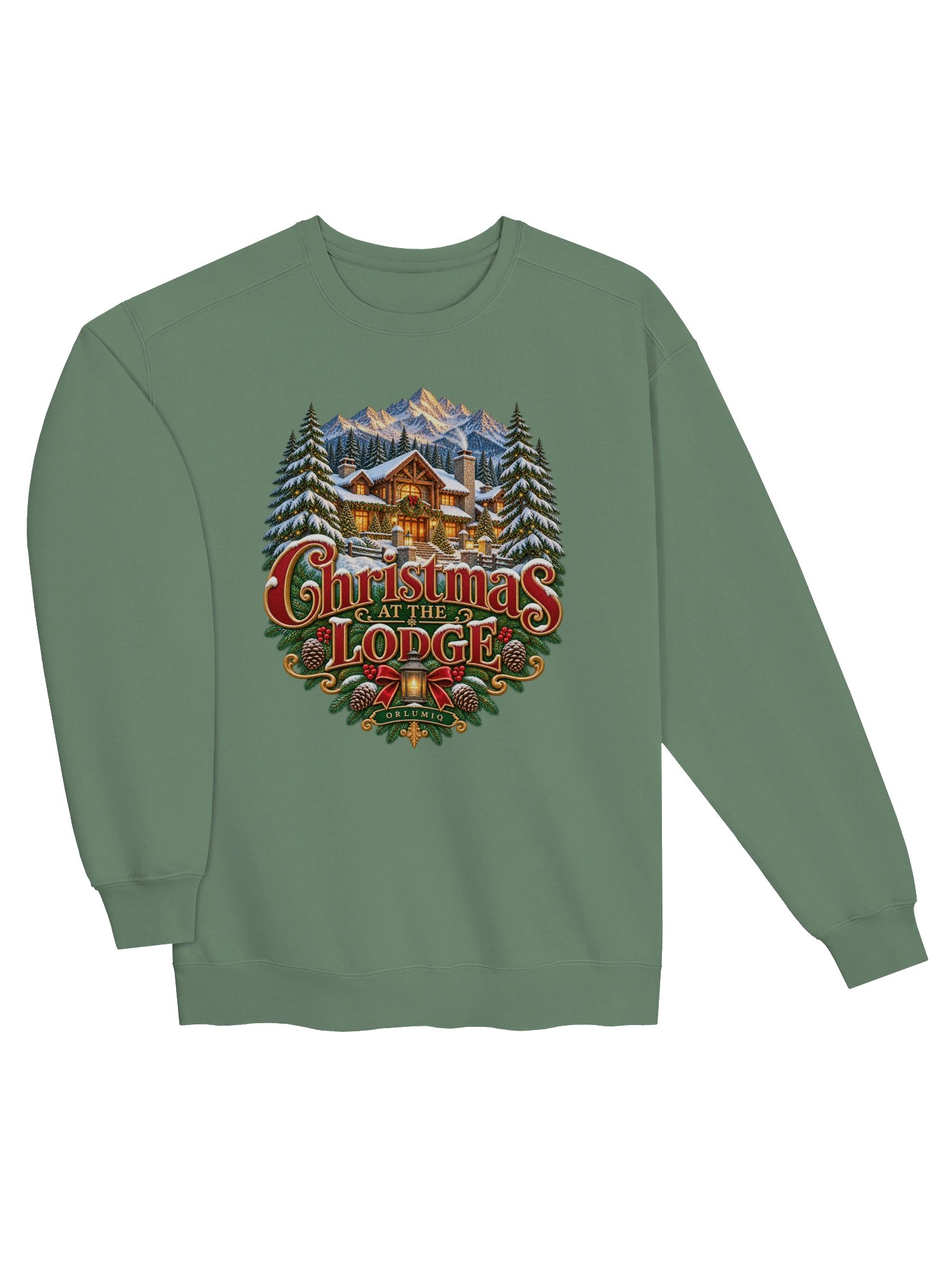 Christmas at the Lodge Vintage Holiday Crewneck product image (3)