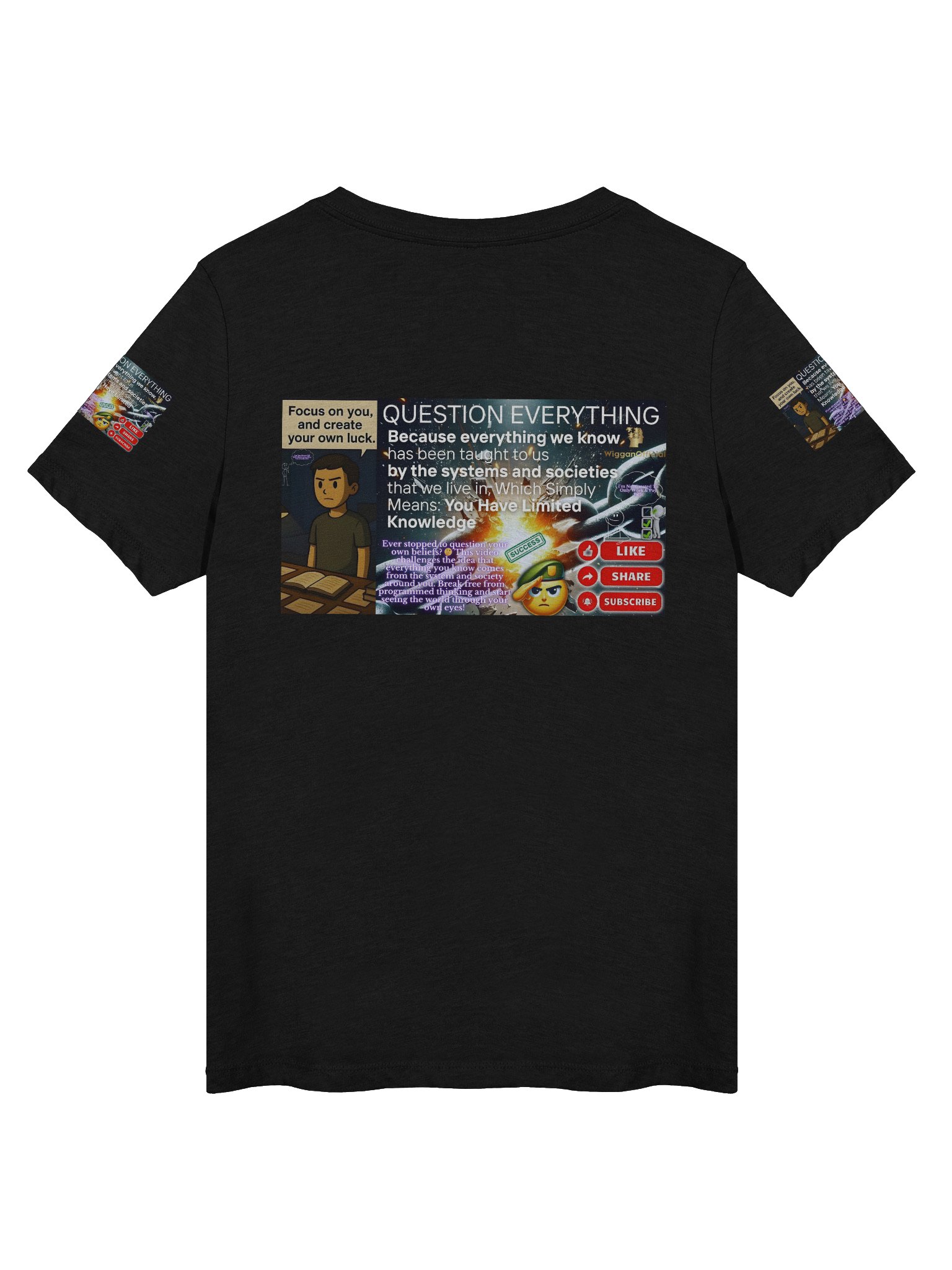 WigganOfficial Question Everything Women's Relaxed T-Shirt product image (2)