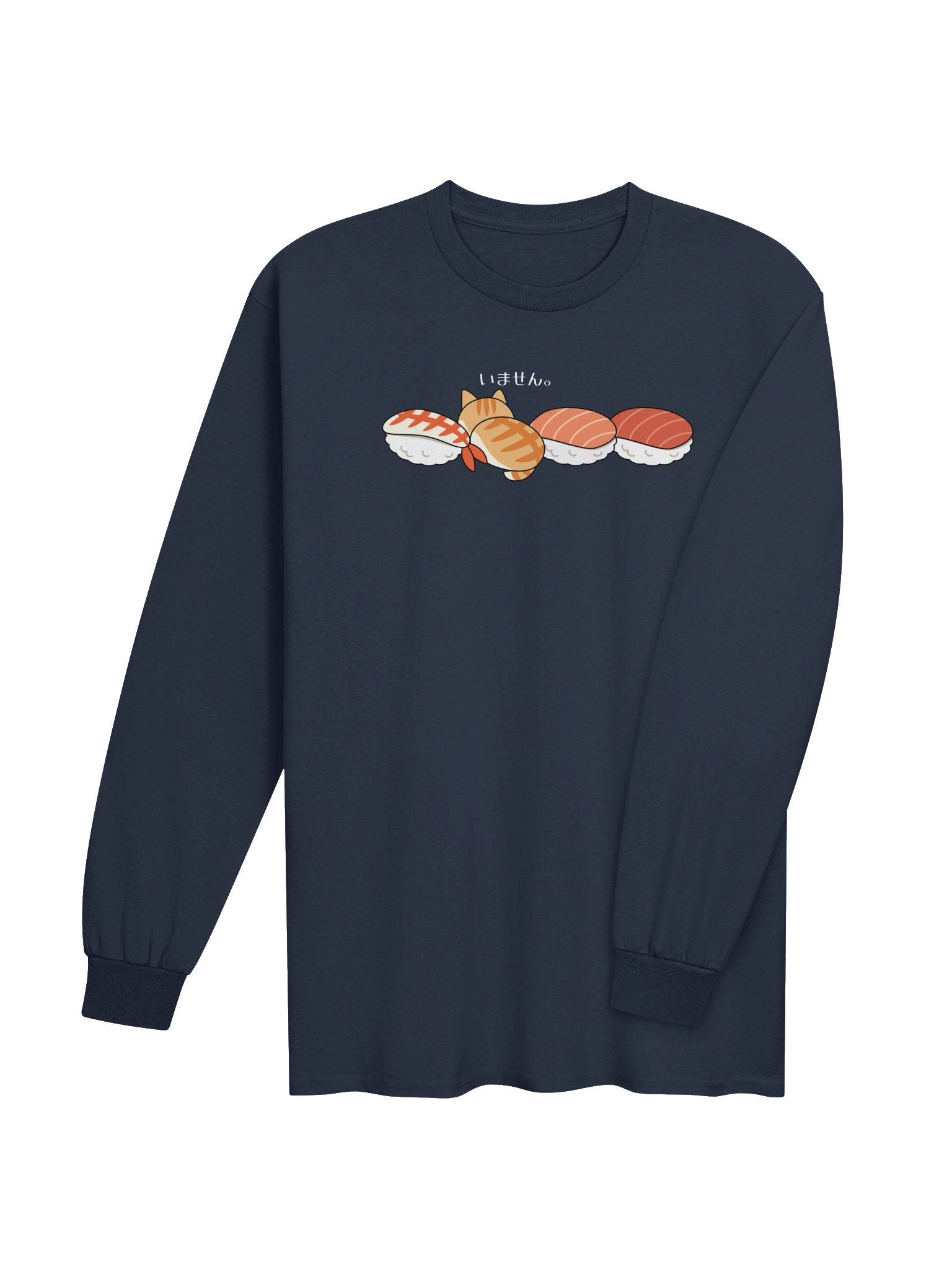 Sushi Cat - Unisex Adult Long Sleeve T-shirt product image (12)