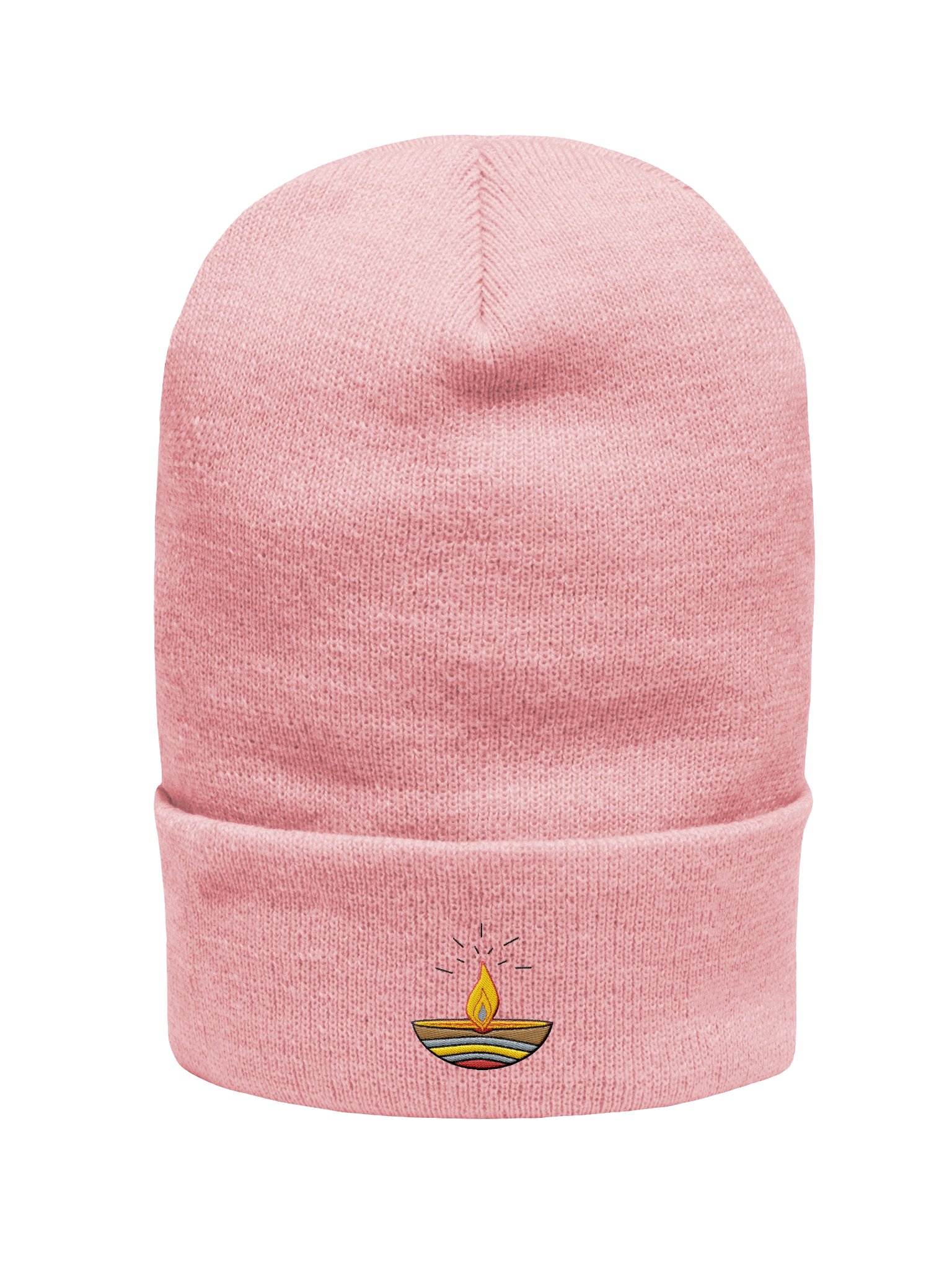 Diya Flame Embroidered Beanie product image (6)
