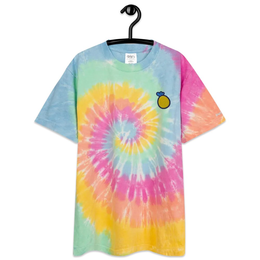 Dummy Pineapple Embroidered Tie-Dye Tee product image (7)