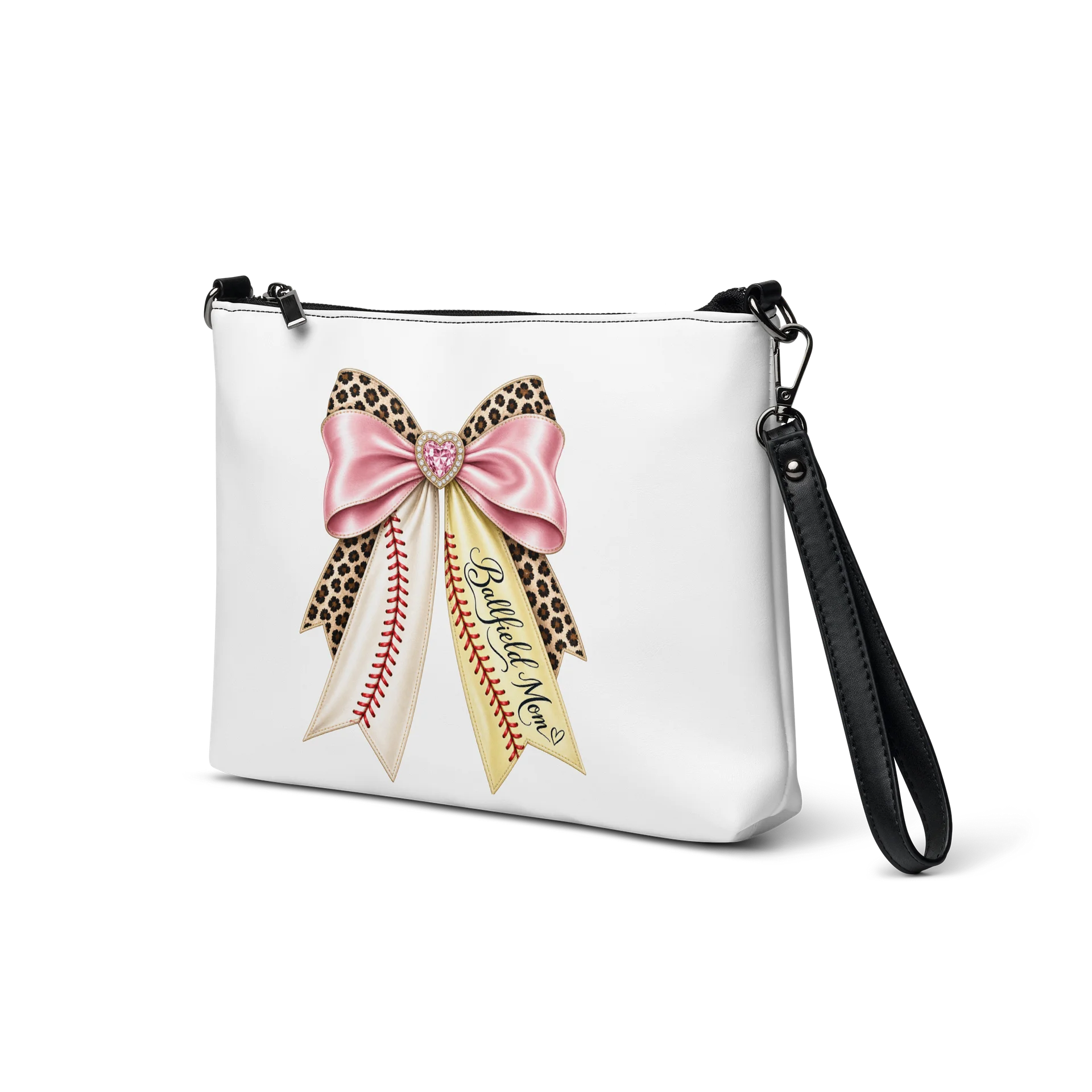 Ballfield Mom Crossbody for baseball and softball product image (2)