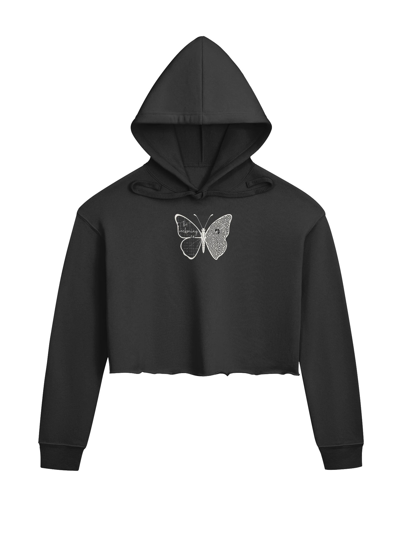 TRC Butterfly Crop Hoodie product image (1)