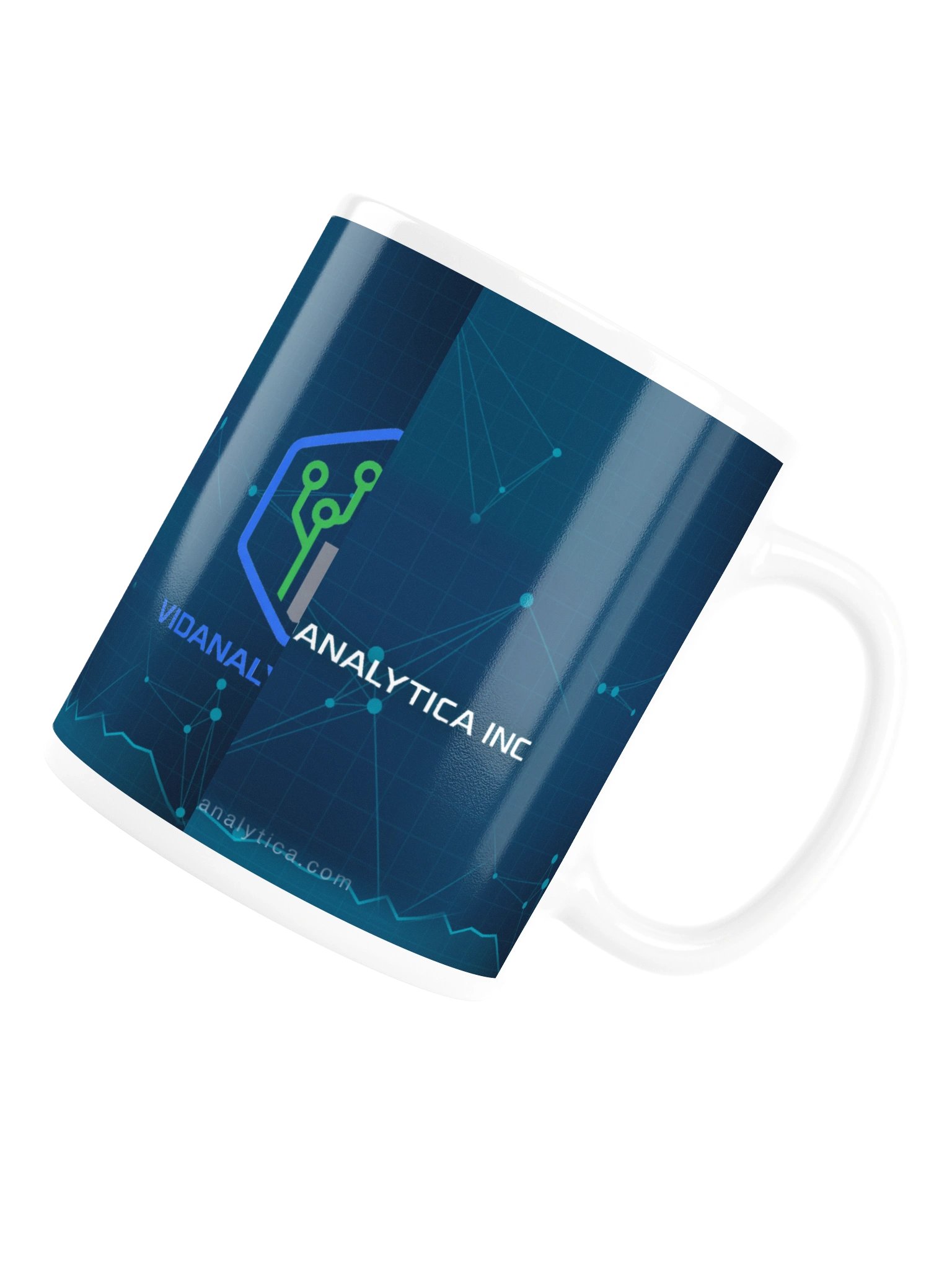 VIDANALYTICA INC Mug - Navy product image (16)