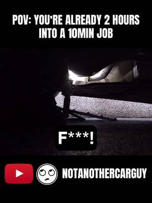 New YouTube video Friday 6pm 🎥😅 Link in the bio 🤙🏼 #cartok #youtube #modifiedcars #fail #carguy