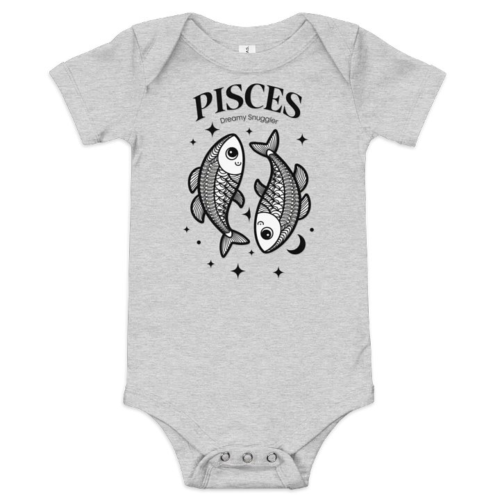 Pisces Yin-Yang Baby Onesie product image (1)