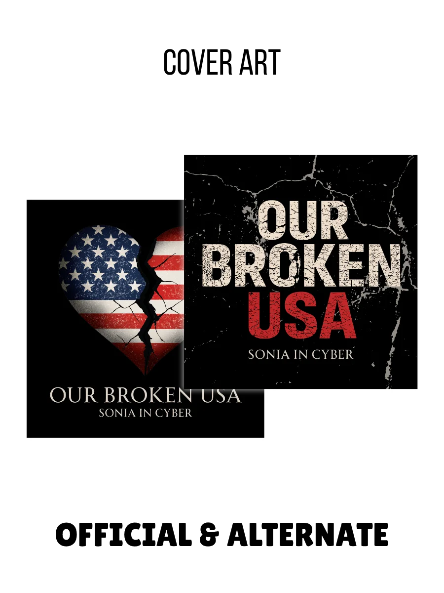 Our Broken USA Cover Art Set – Official + Alternate (Digital Download) product image (1)
