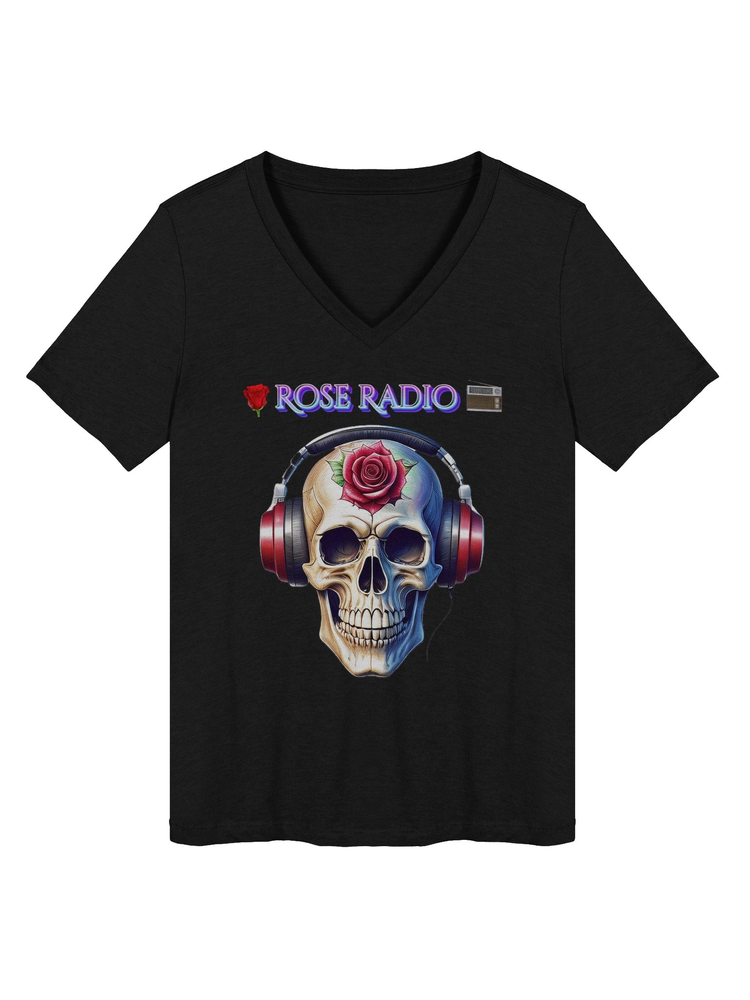 RR Women’s V Tee (dark colors) product image (2)