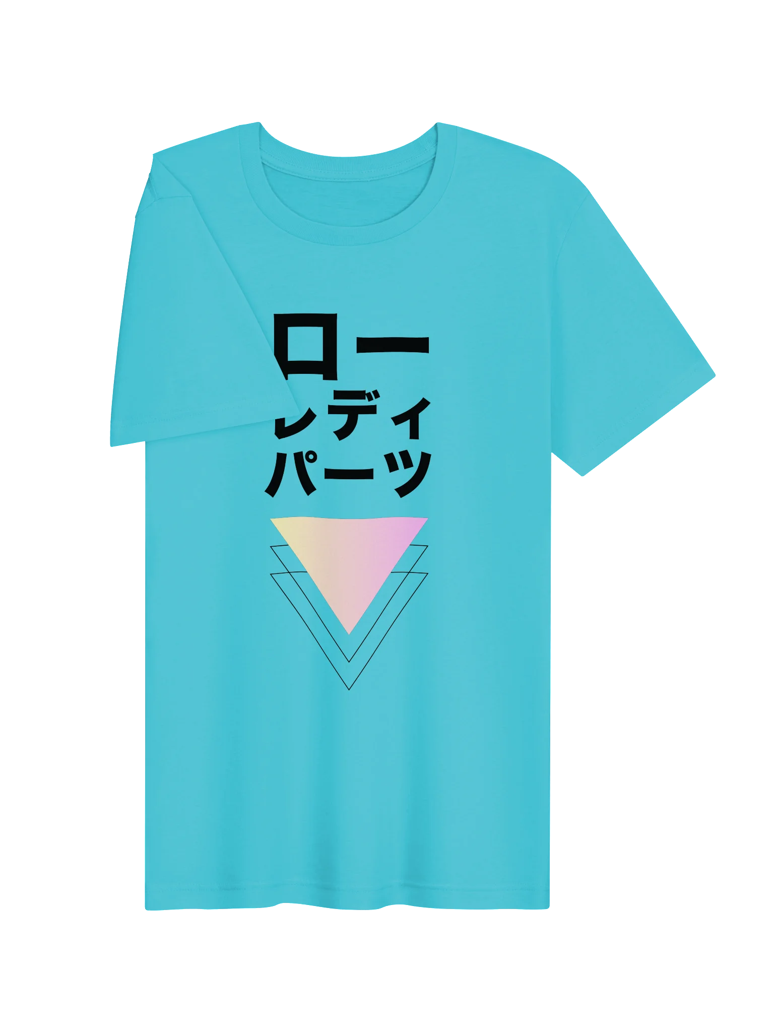 ローレディパーツ turquoise tee product image (3)